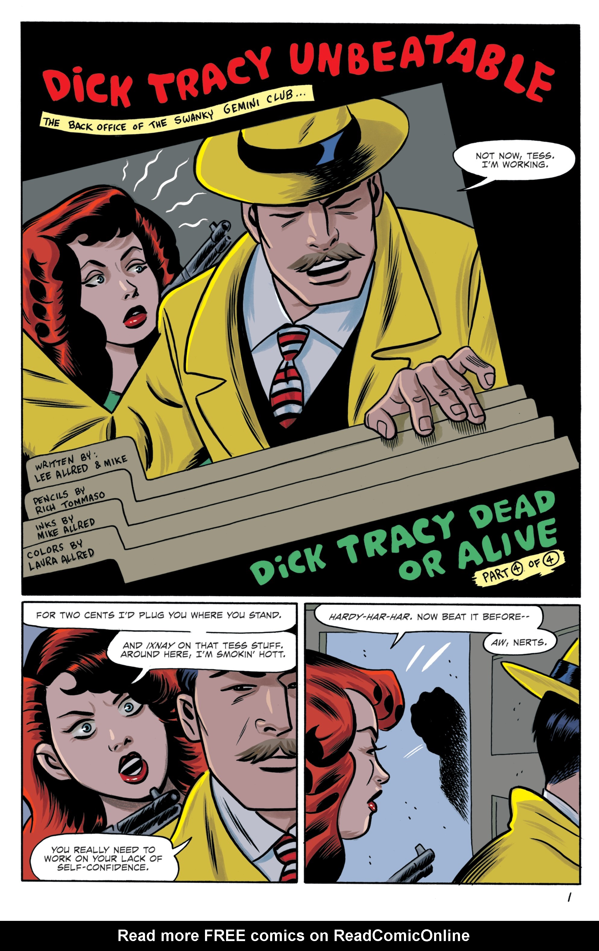 Read online Dick Tracy: Dead Or Alive comic -  Issue #4 - 3