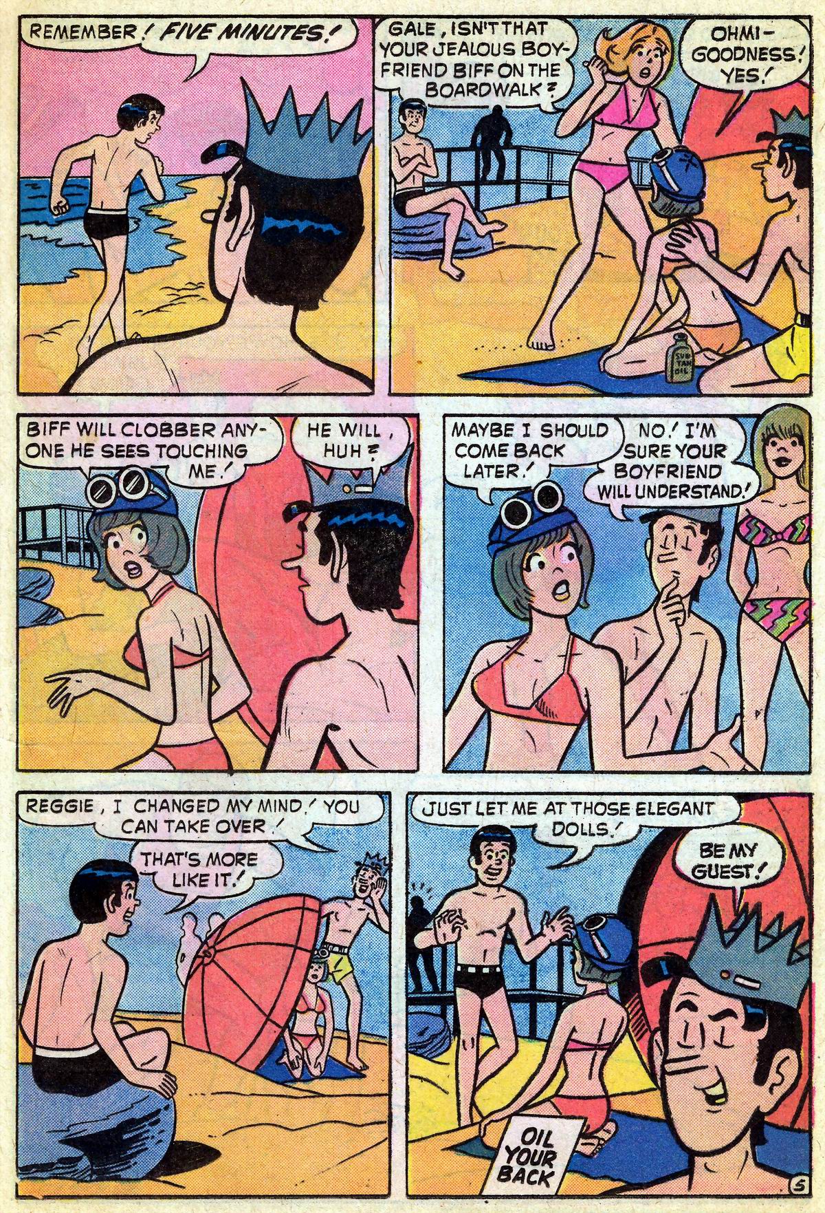 Read online Reggie and Me (1966) comic -  Issue #74 - 15