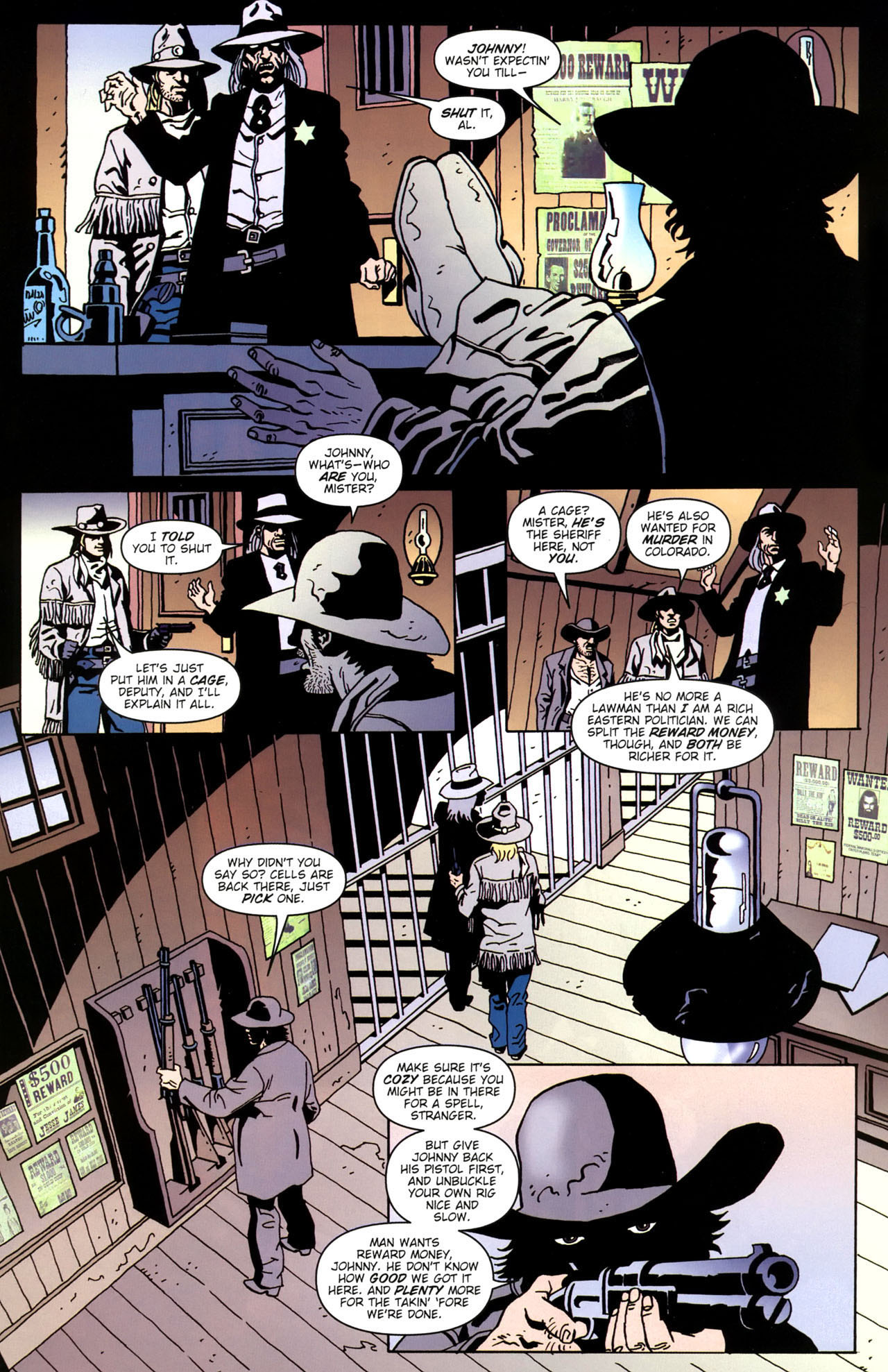 Read online Desperadoes: Buffalo Dreams comic -  Issue #1 - 9