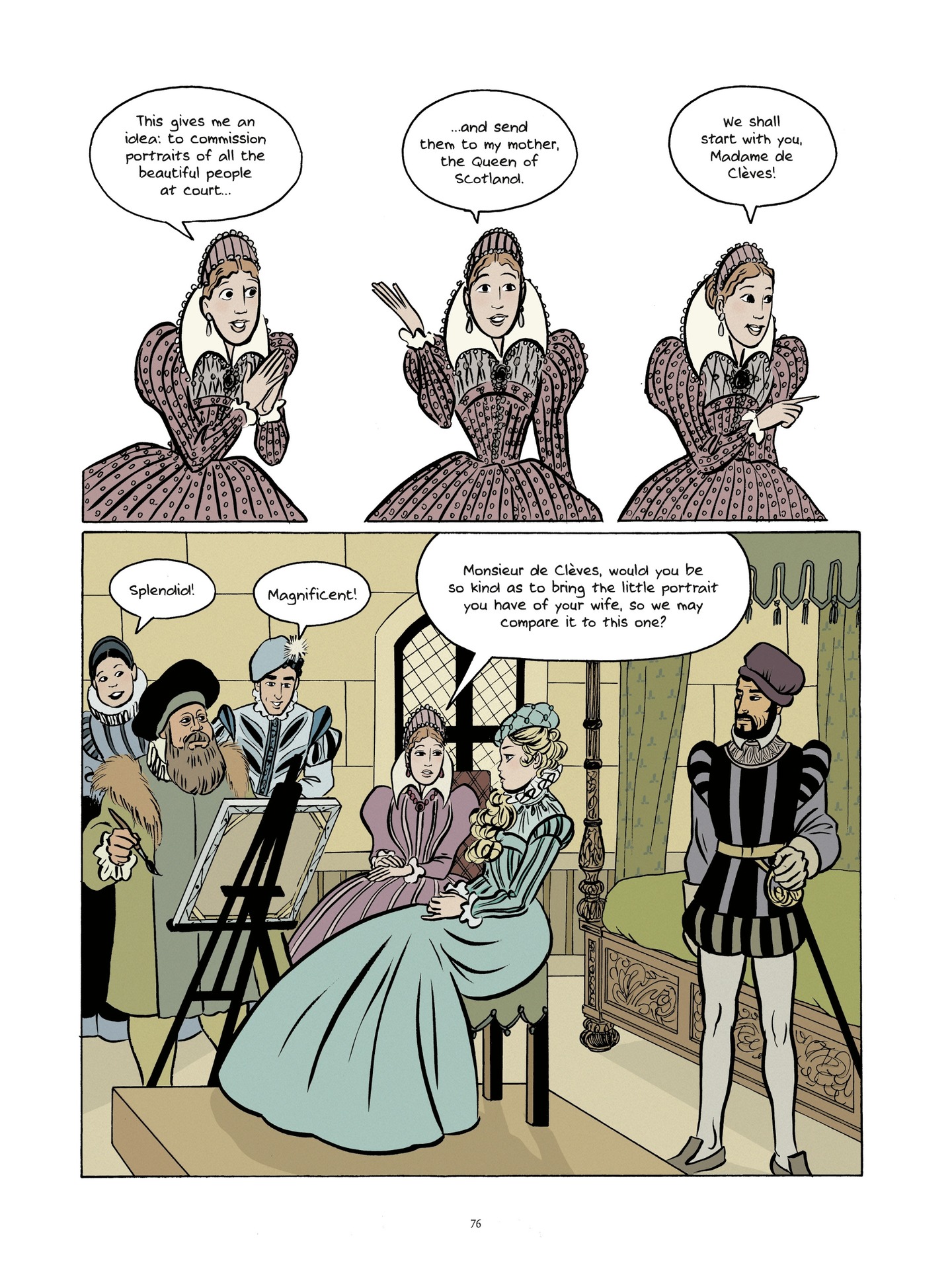 Read online The Princess of Clèves comic -  Issue # TPB (Part 1) - 70