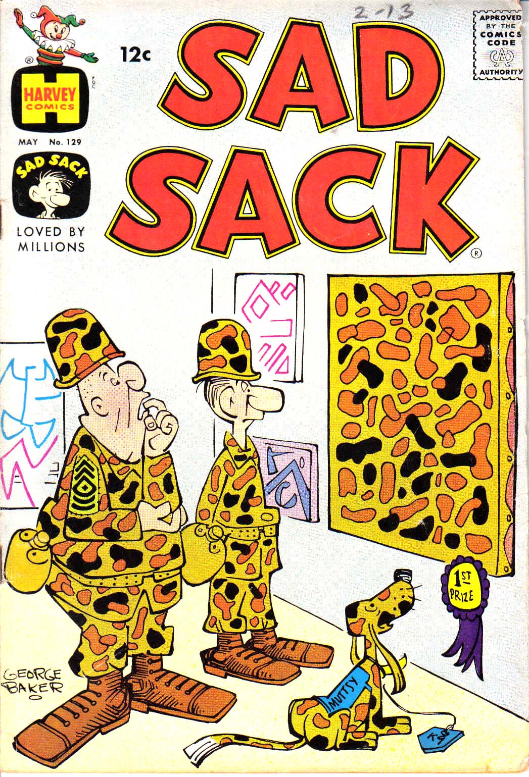 Read online Sad Sack comic -  Issue #129 - 1