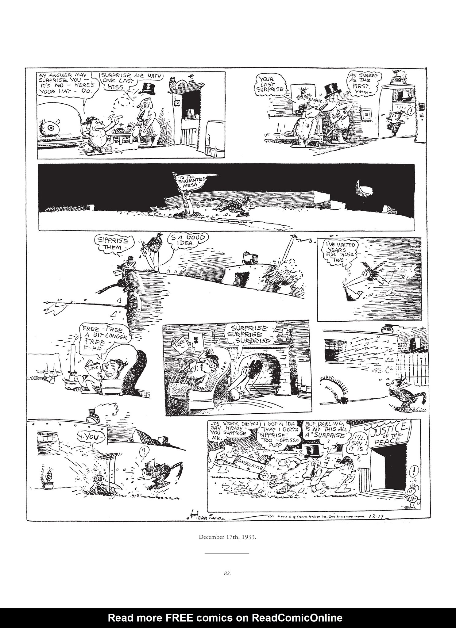 Read online Krazy & Ignatz comic -  Issue # TPB 8 - 81