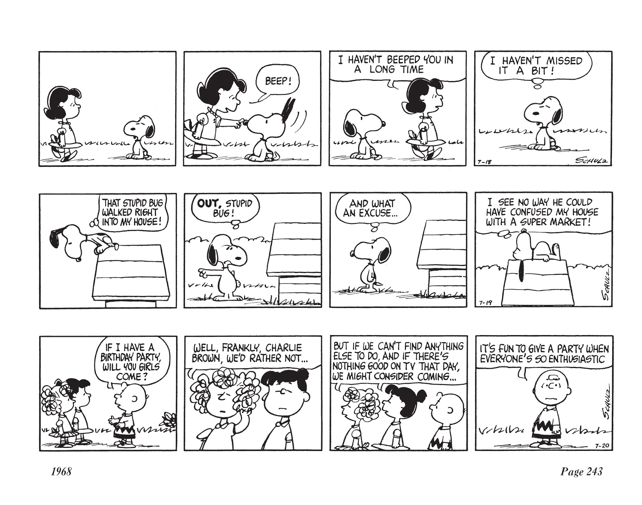 Read online The Complete Peanuts comic -  Issue # TPB 9 - 254