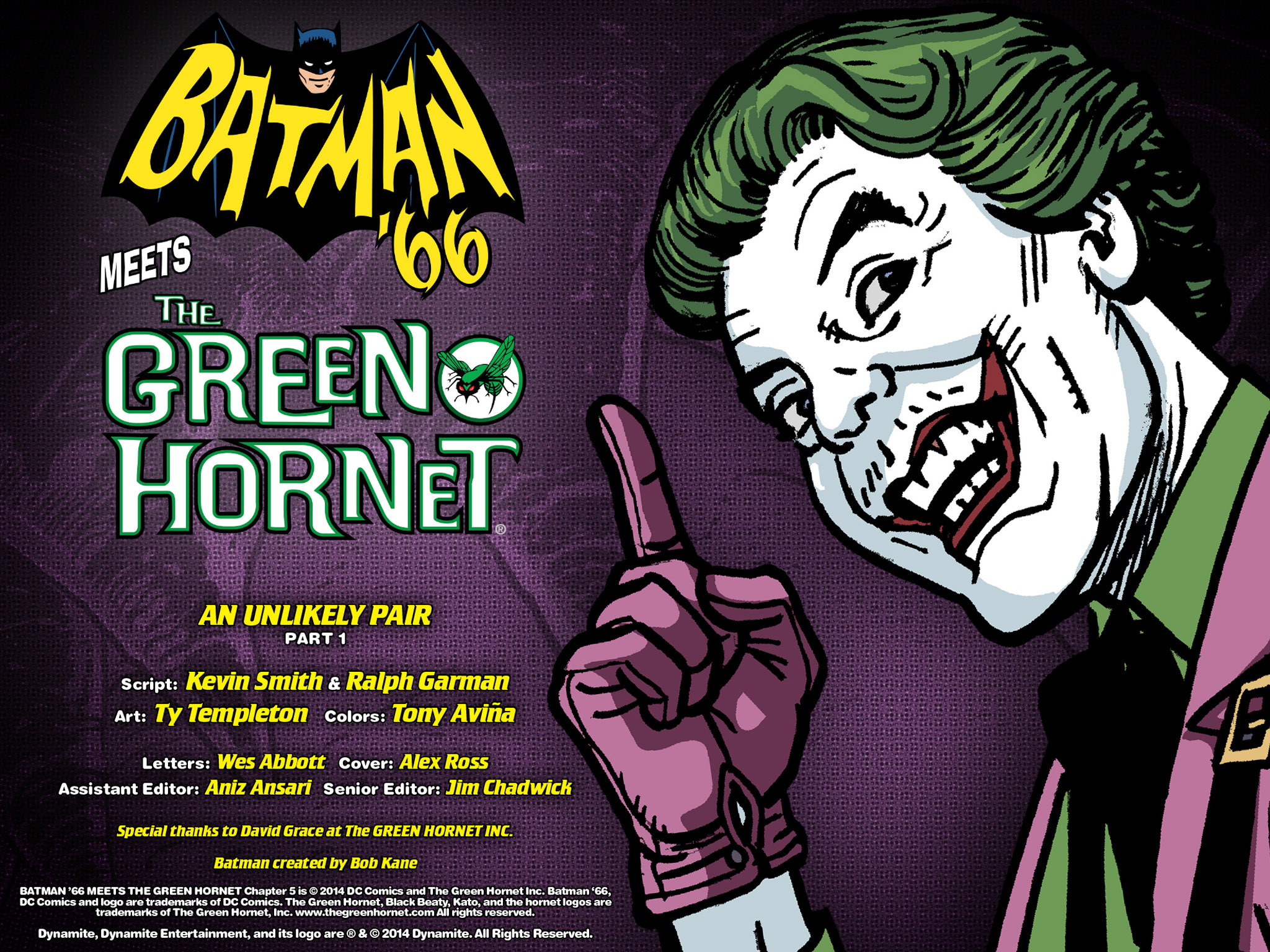 Read online Batman '66 Meets the Green Hornet [II] comic -  Issue #5 - 100