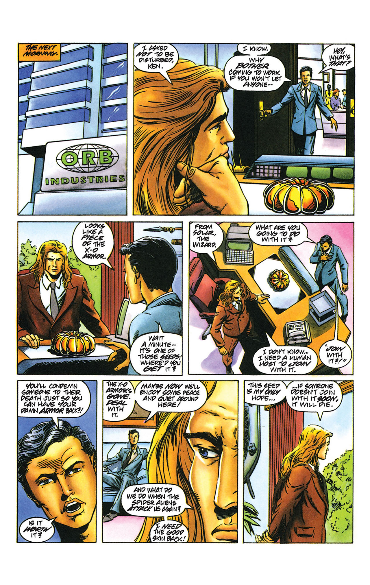 Read online X-O Manowar (1992) comic -  Issue #30 - 14