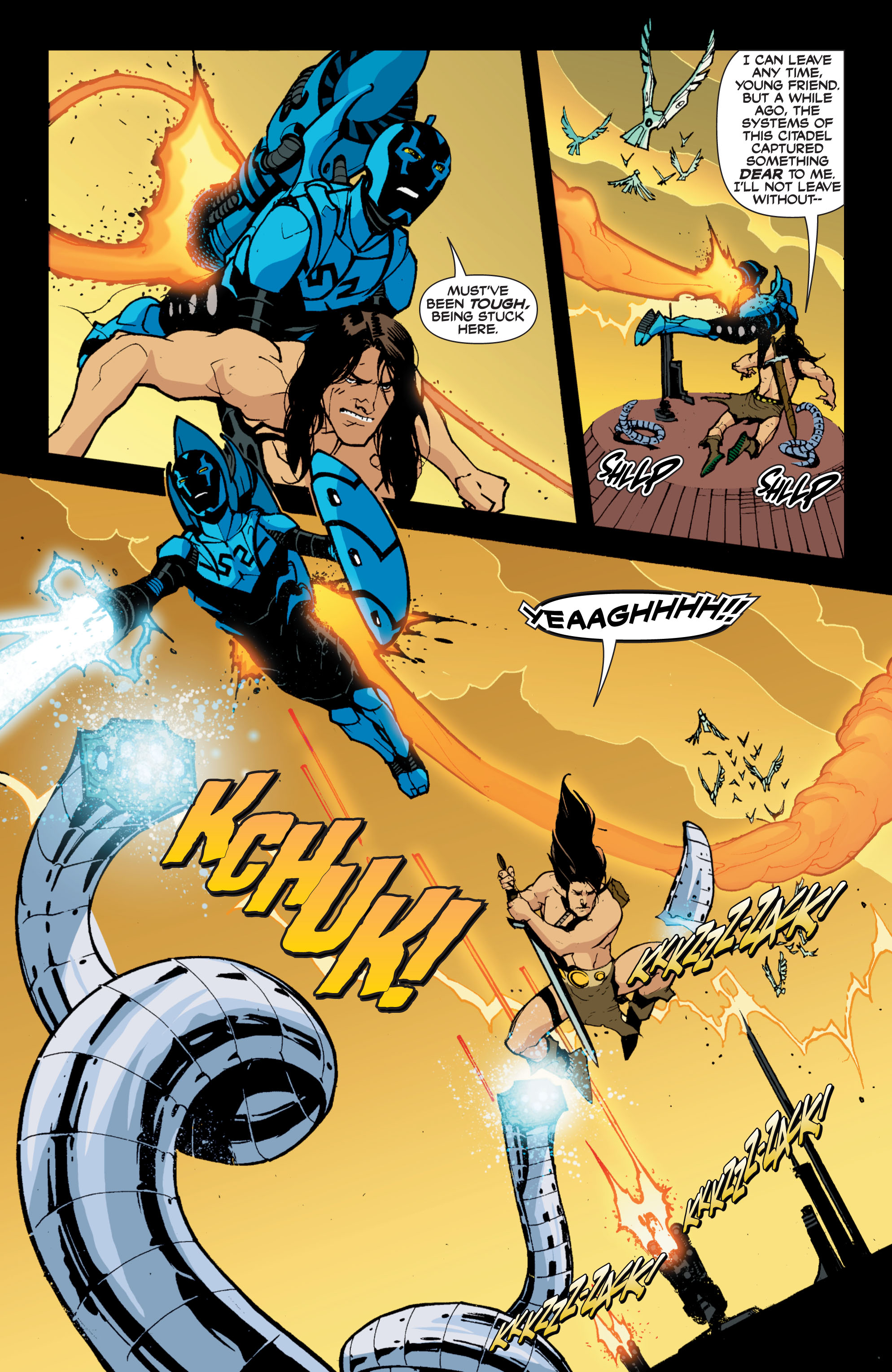 Read online Blue Beetle (2006) comic -  Issue #11 - 16