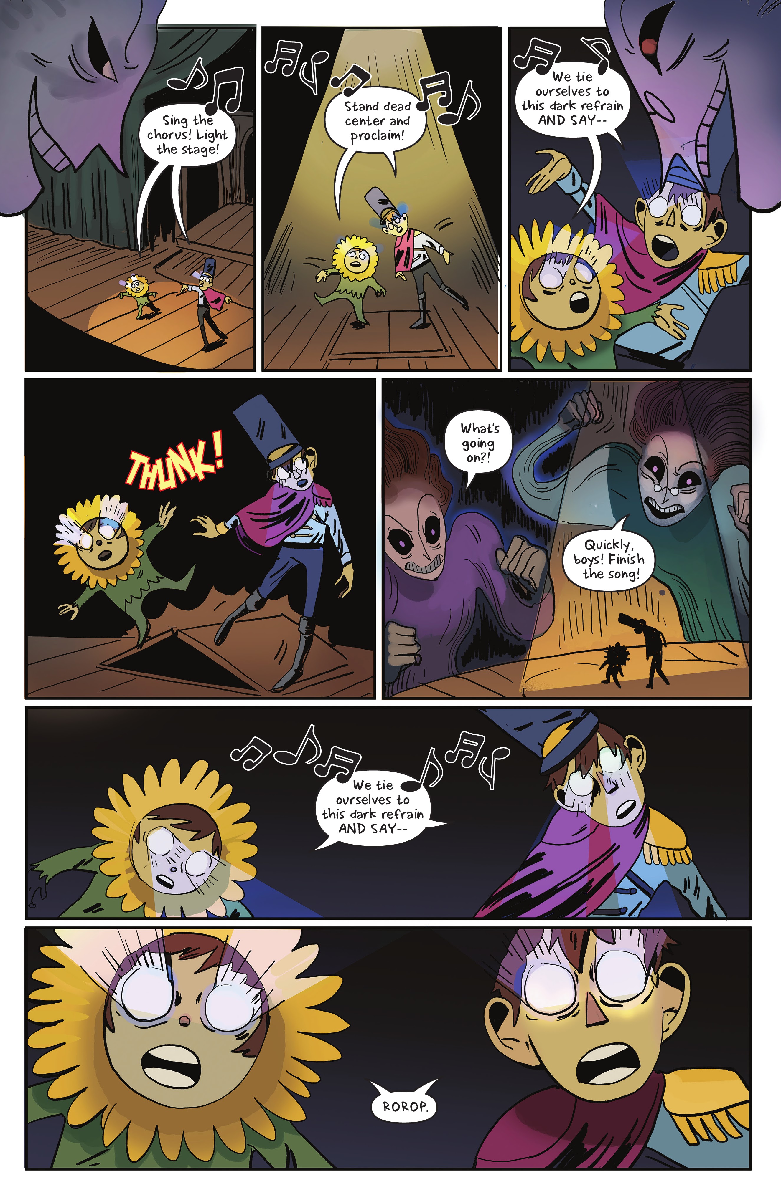 Read online Over the Garden Wall: Soulful Symphonies comic -  Issue # TPB - 105