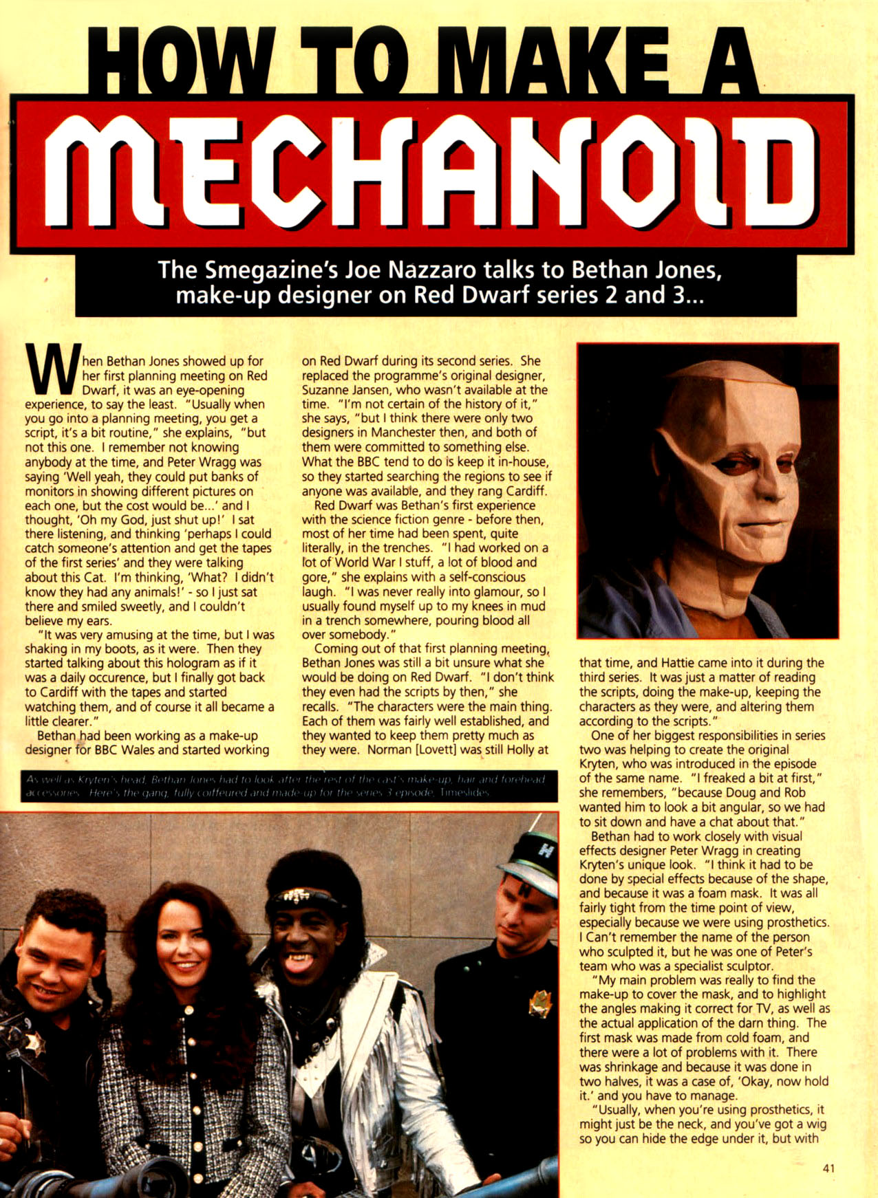 Read online Red Dwarf Smegazine (1993) comic -  Issue #3 - 41
