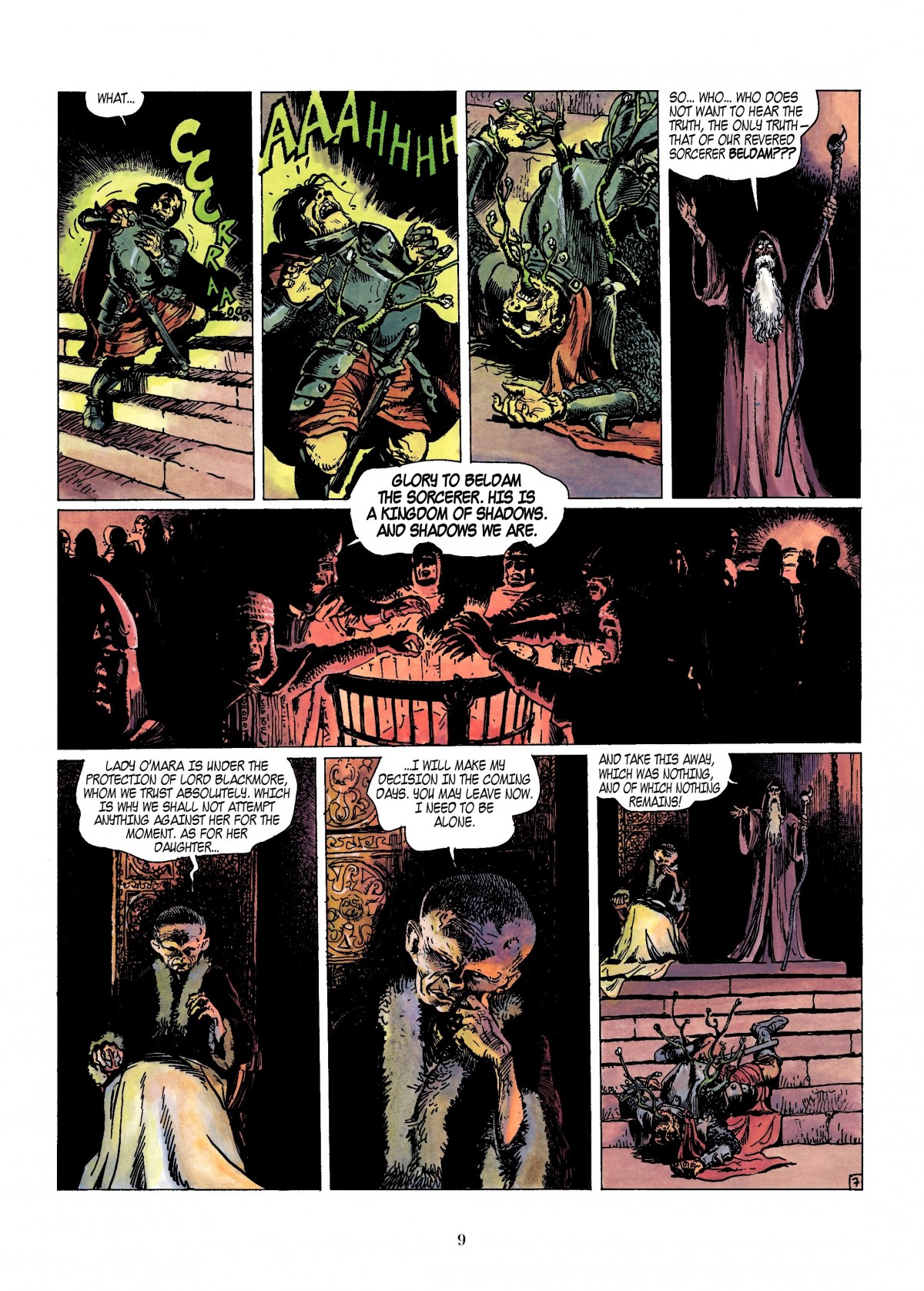Read online Lament of the Lost Moors comic -  Issue #2 - 9