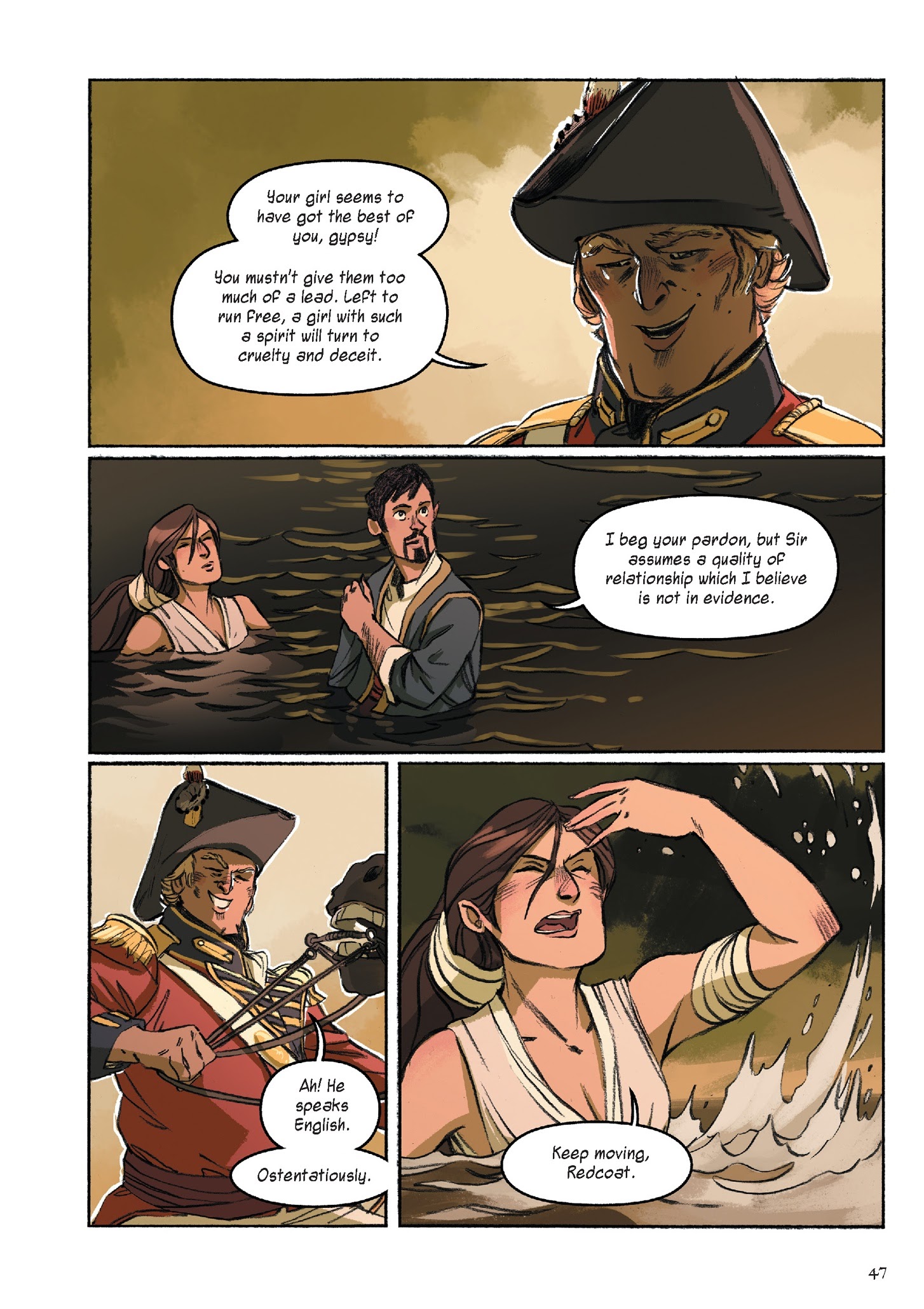 Read online Delilah Dirk and the King's Shilling comic -  Issue # TPB (Part 1) - 51