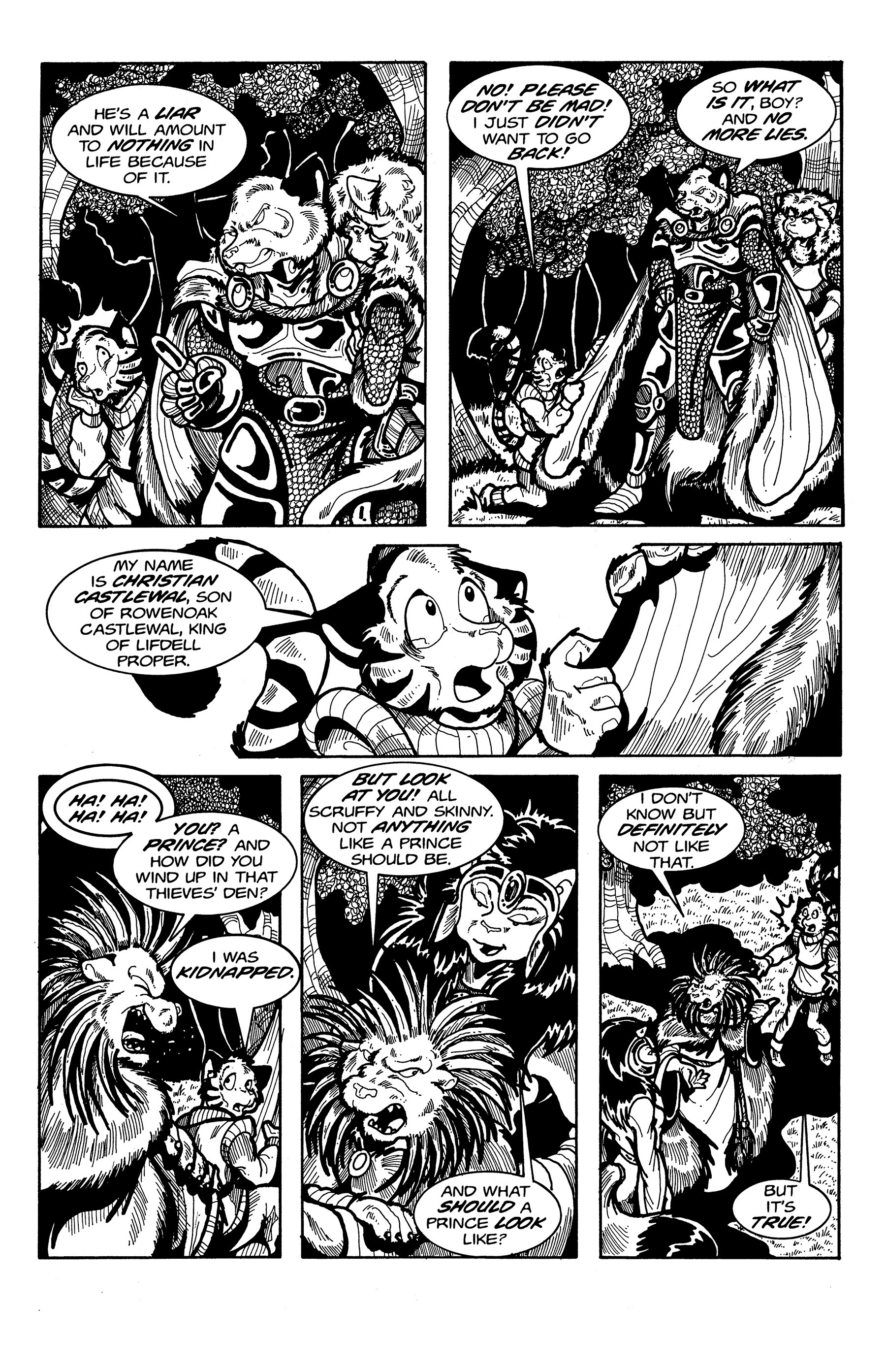 Read online Tall Tails: Thieves' Quest comic -  Issue #2 - 27