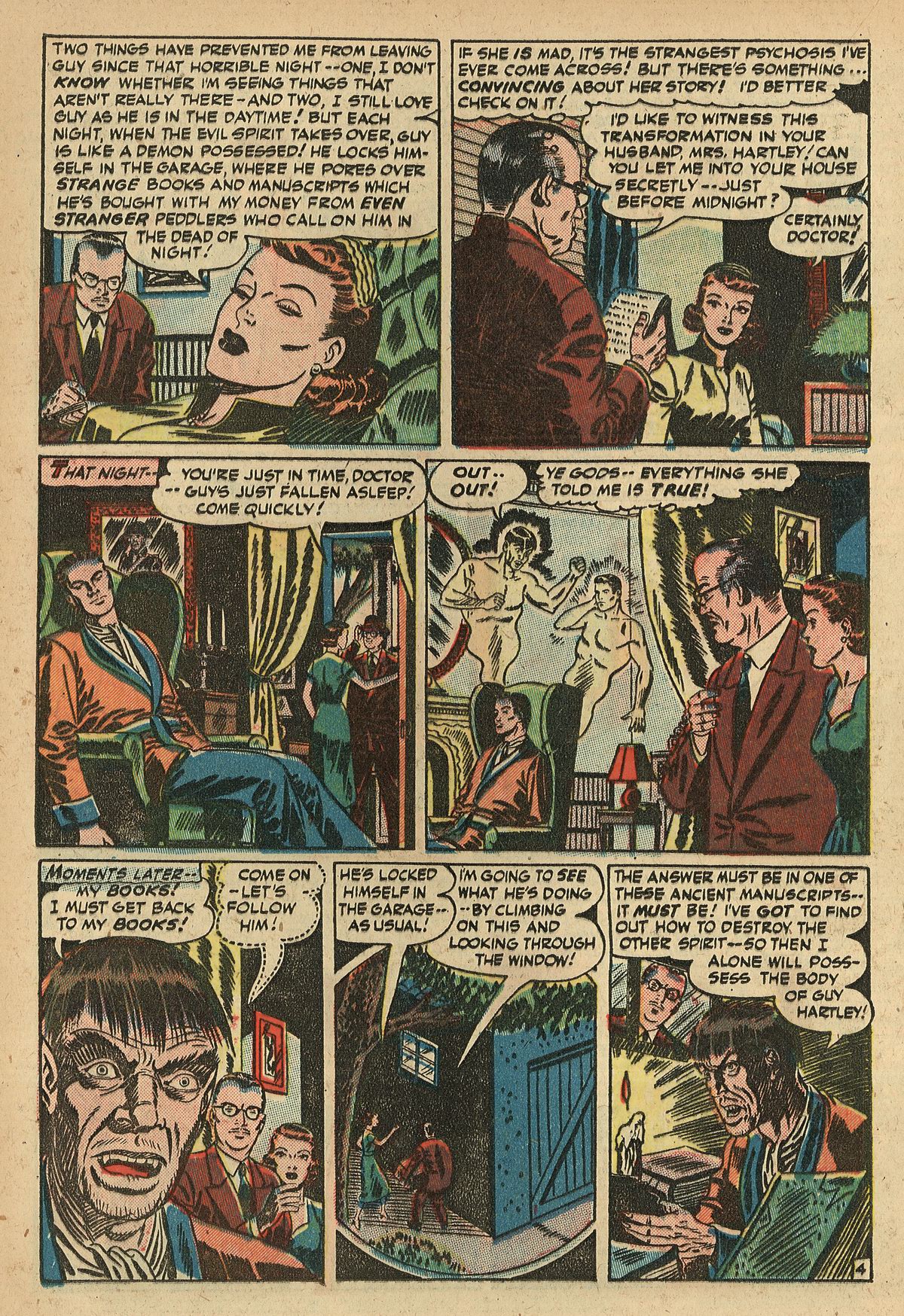 Read online Adventures Into The Unknown comic -  Issue #36 - 16