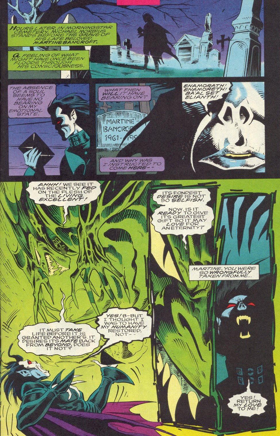 Read online Morbius: The Living Vampire (1992) comic -  Issue #13 - 10