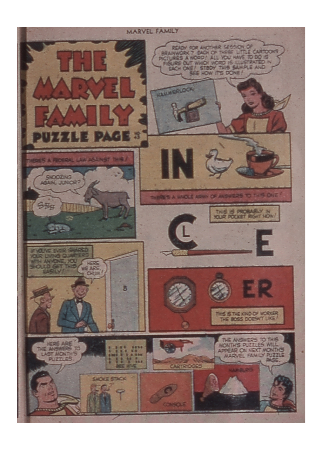 Read online The Marvel Family comic -  Issue #63 - 33