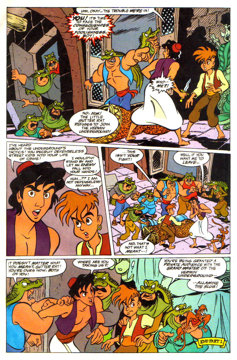 Read online Disney's Aladdin comic -  Issue #4 - 8