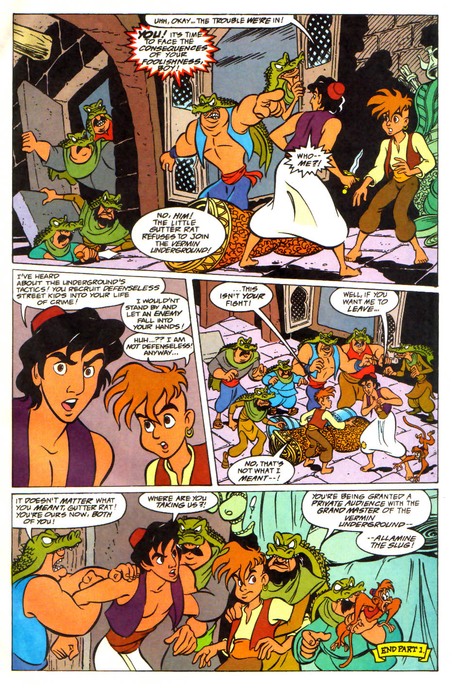 Read online Disney's Aladdin comic -  Issue #4 - 8