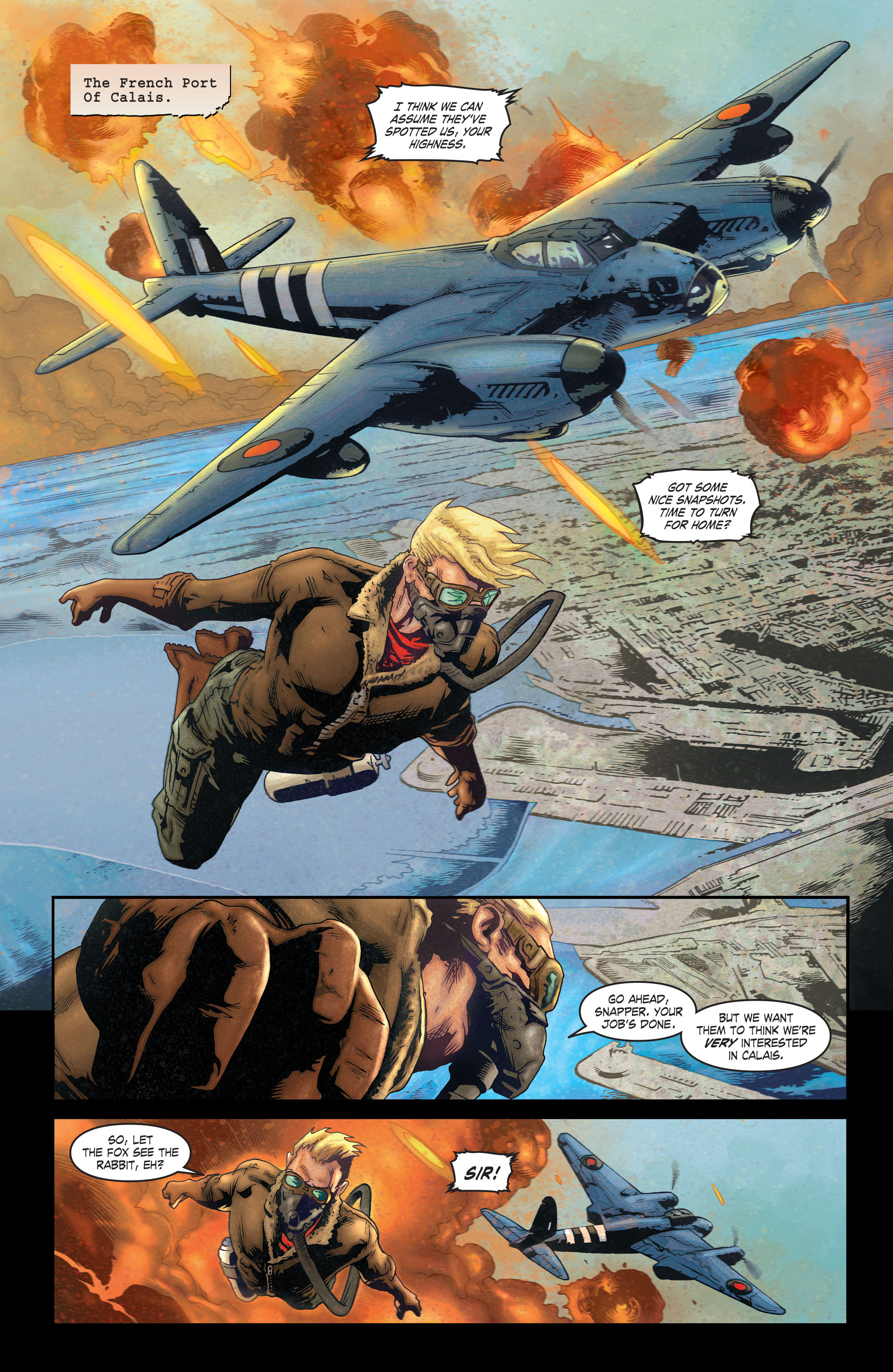 Read online The Royals: Masters of War comic -  Issue #5 - 7