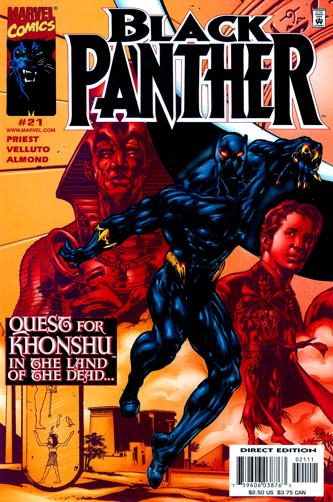 Read online Black Panther (1998) comic -  Issue #21 - 1