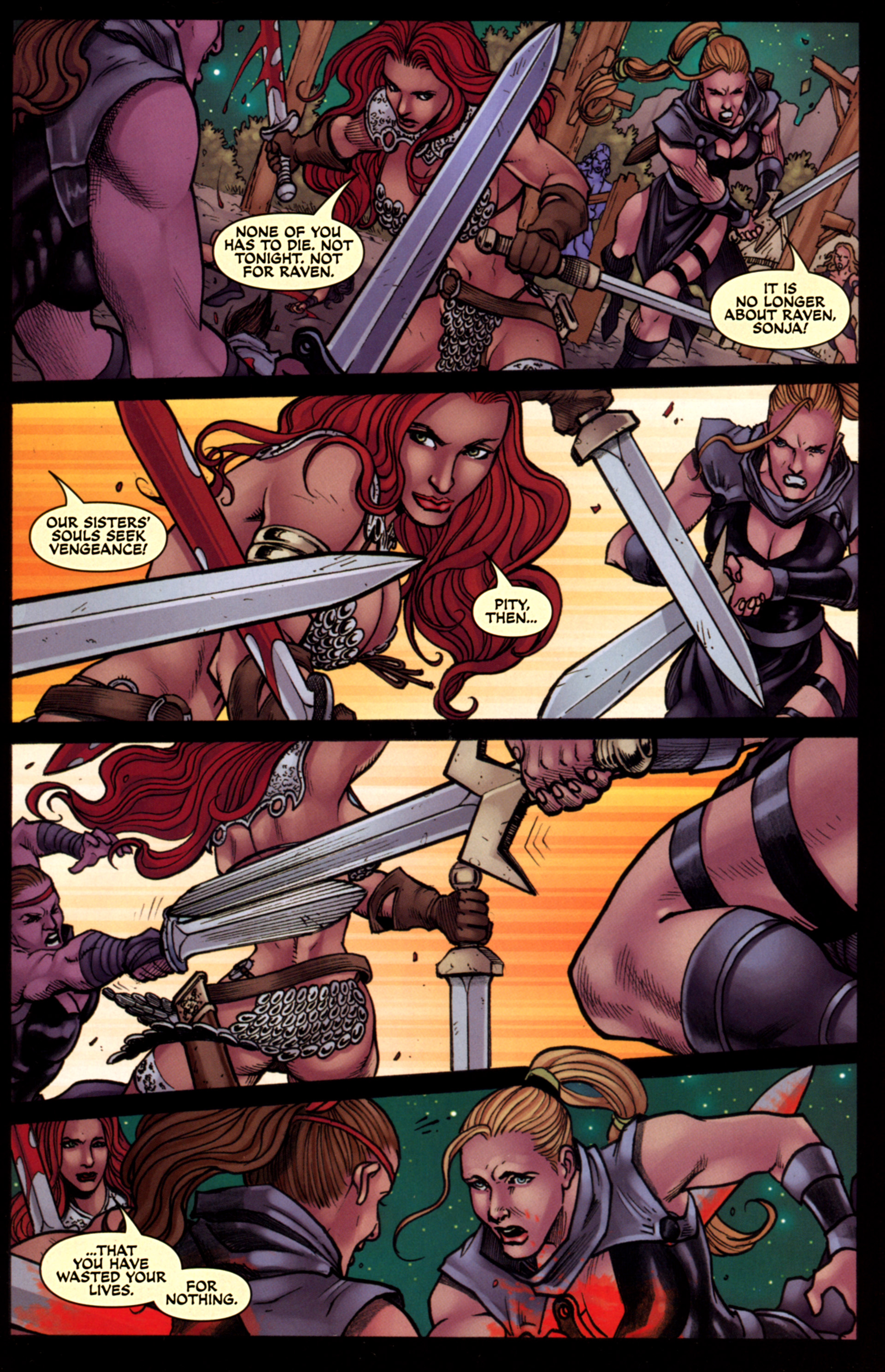 Read online Red Sonja Raven comic -  Issue # Full - 18