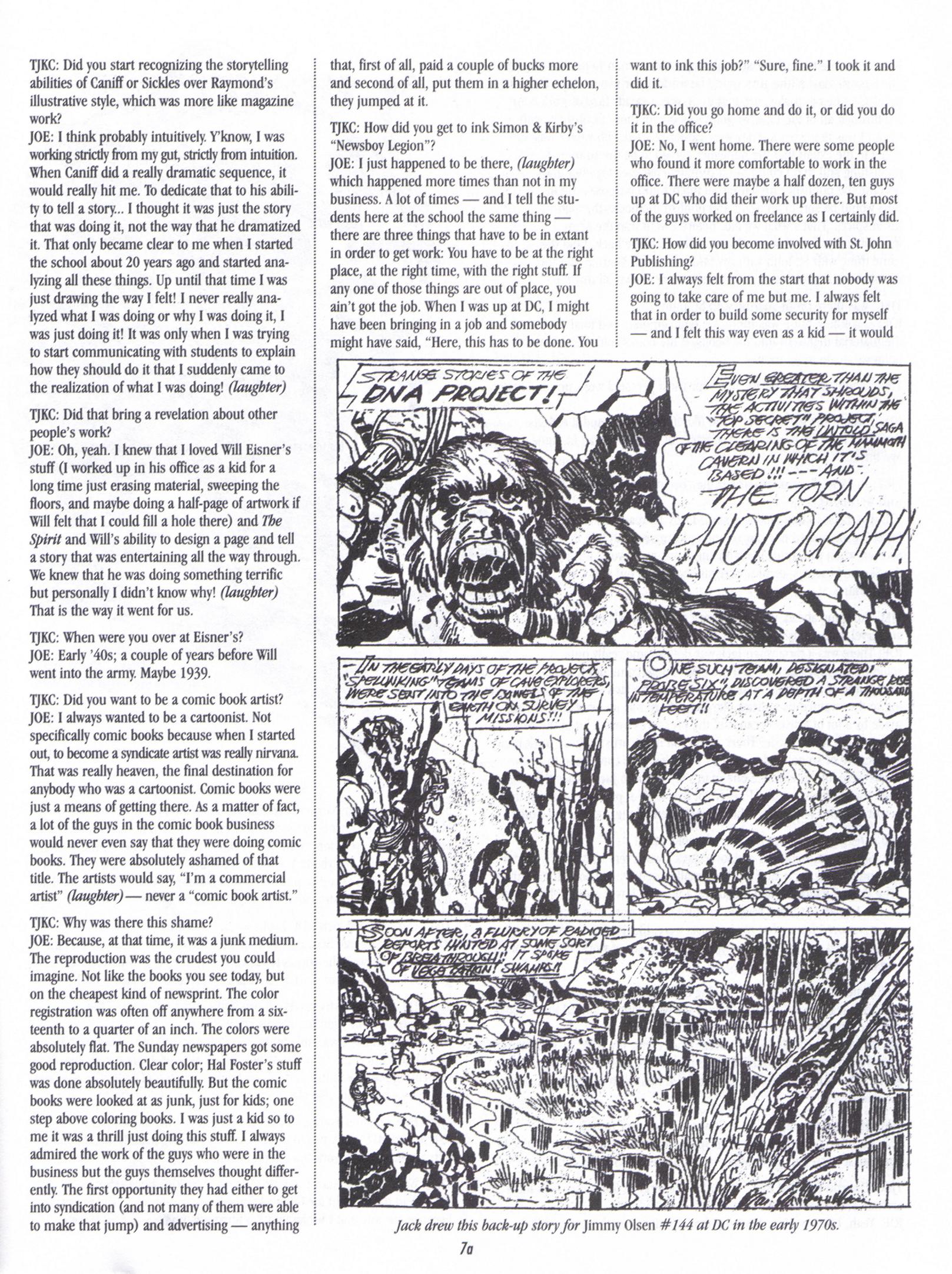Read online The Jack Kirby Collector comic -  Issue #19 - 7