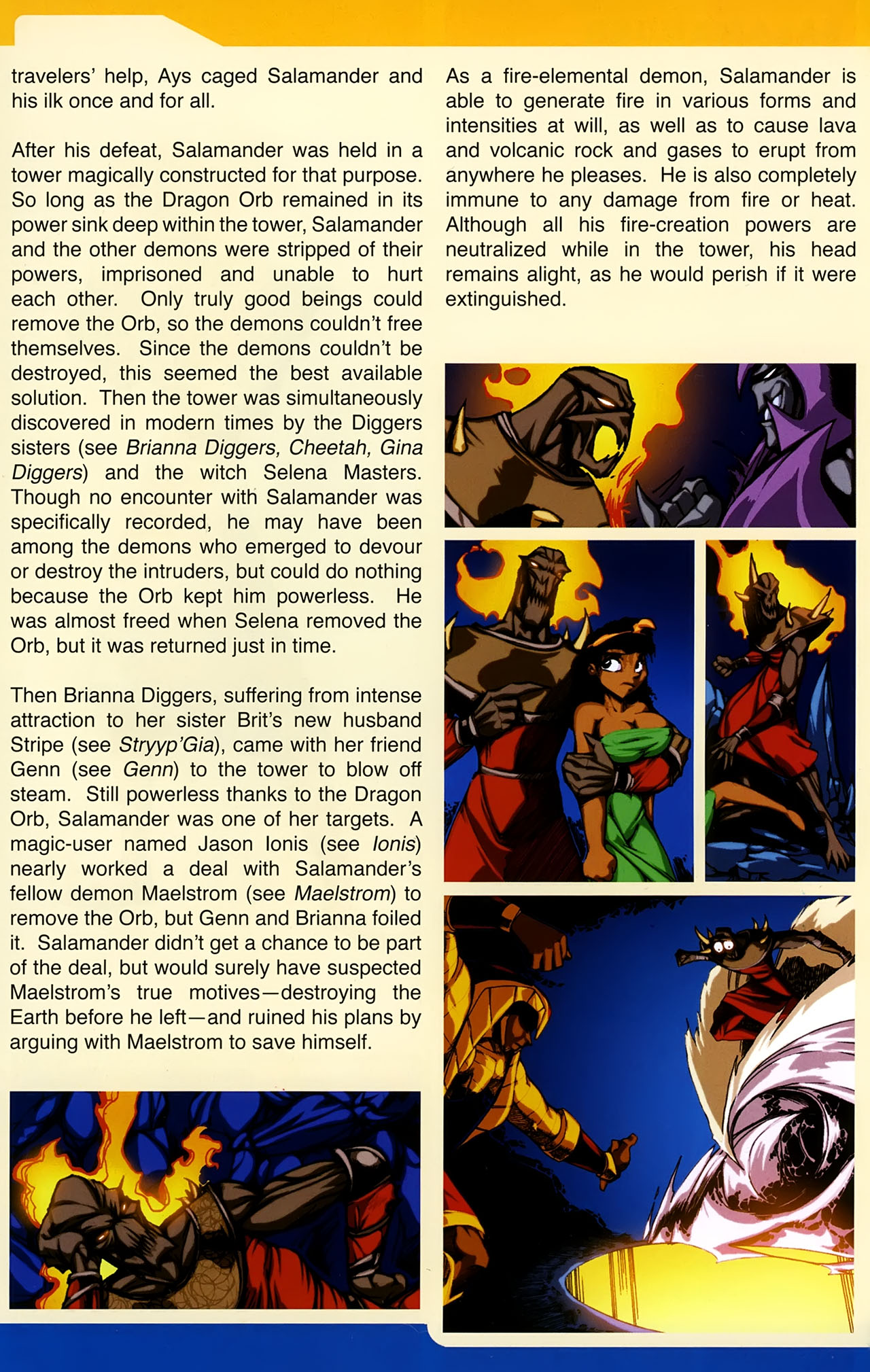 Read online Gold Digger Sourcebook: The Official Handbook of the GD Universe comic -  Issue #12 - 12