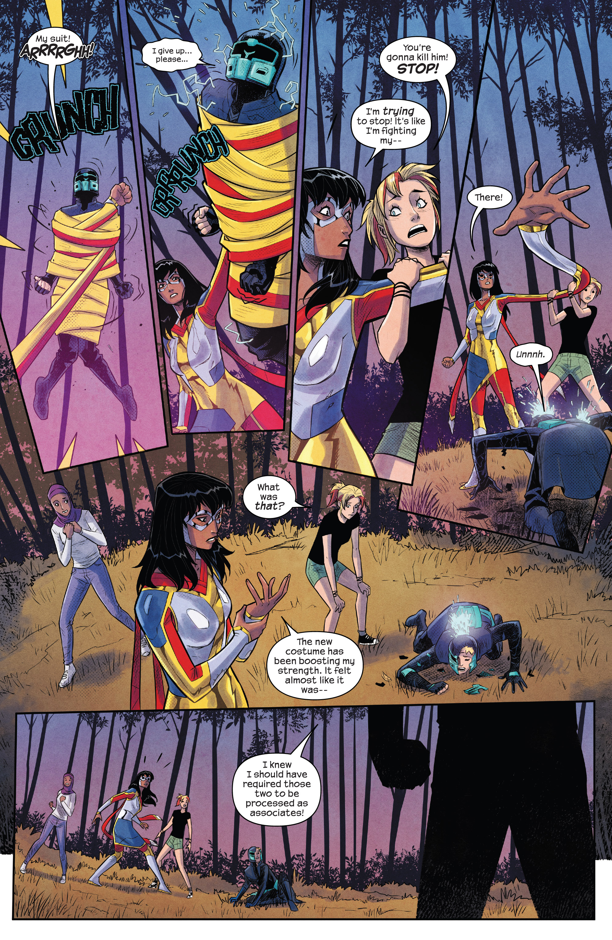 Read online Magnificent Ms. Marvel comic -  Issue #8 - 17