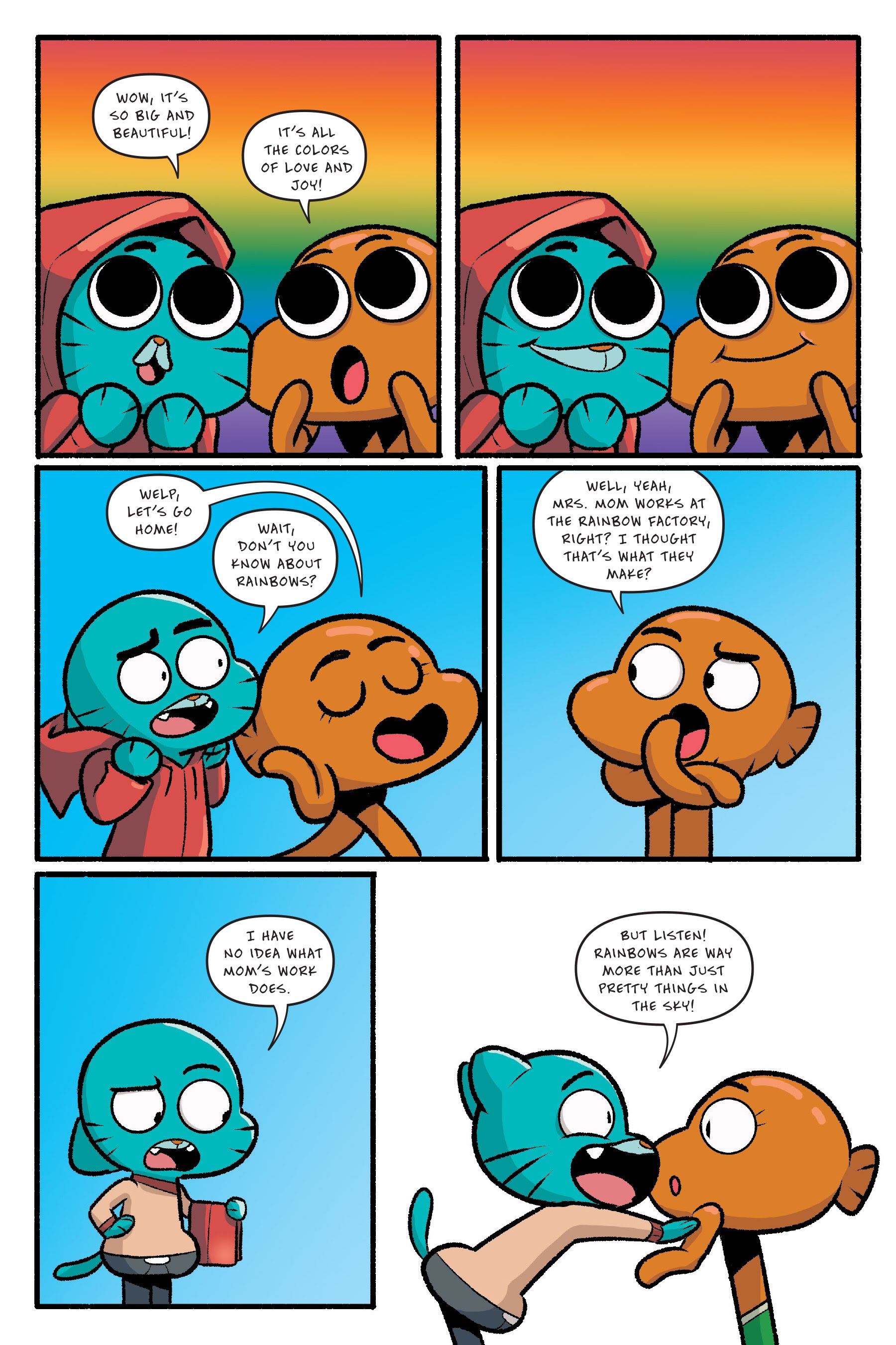 Read online The Amazing World of Gumball: The Storm comic -  Issue # TPB - 126