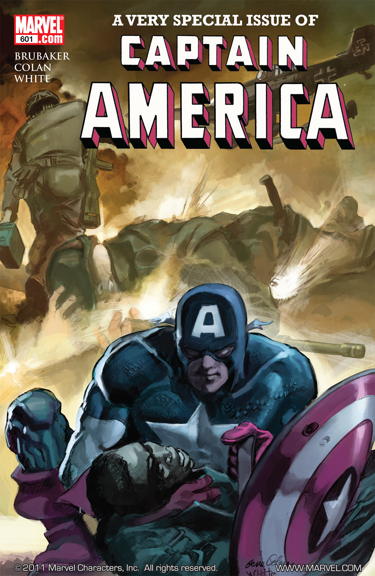 Read online Captain America (1968) comic -  Issue #601 - 1