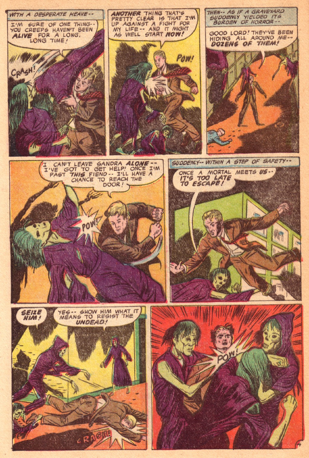 Read online Adventures Into The Unknown comic -  Issue #24 - 35