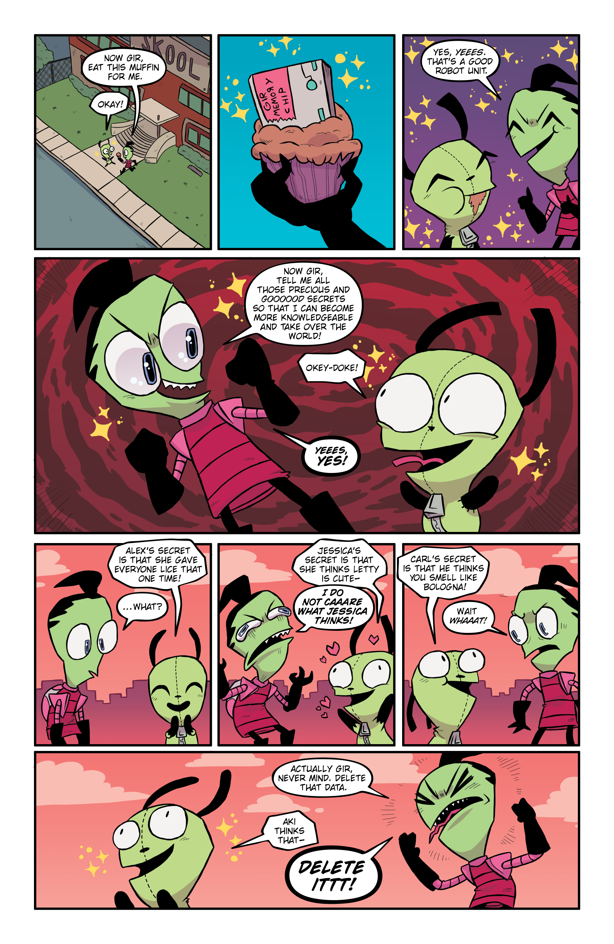 Read online Invader Zim comic -  Issue # _TPB 6 - 127