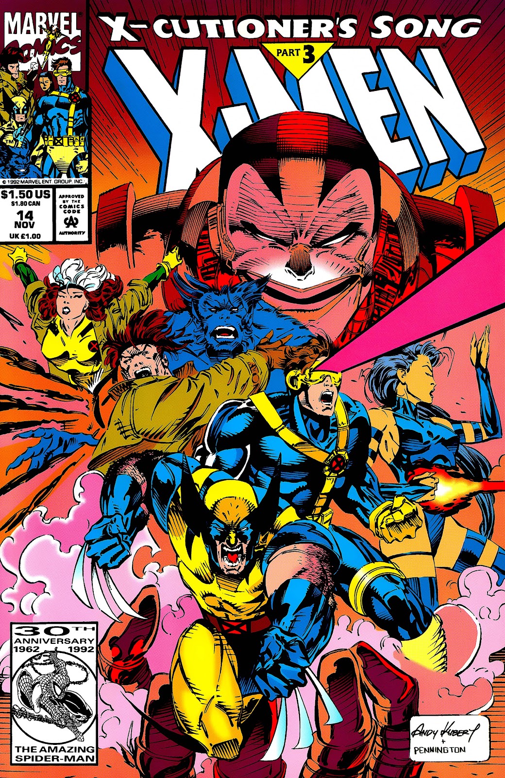 X-Men (1991) issue 14 - Page 1