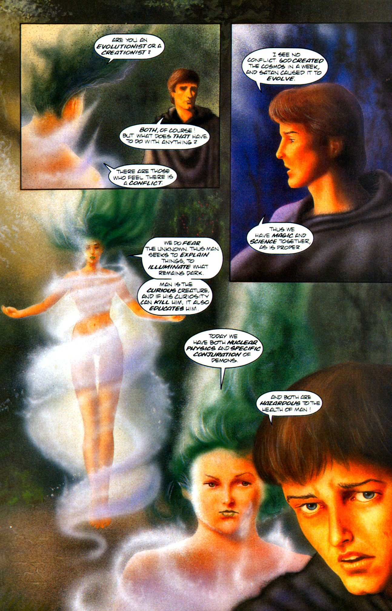 Read online Piers Anthony's Incarnations of Immortality: On A Pale Horse comic -  Issue #4 - 32