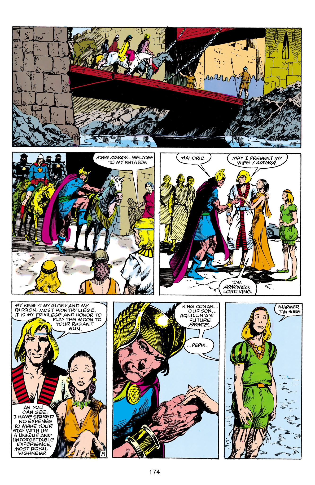 Read online The Chronicles of King Conan comic -  Issue # TPB 5 (Part 2) - 76