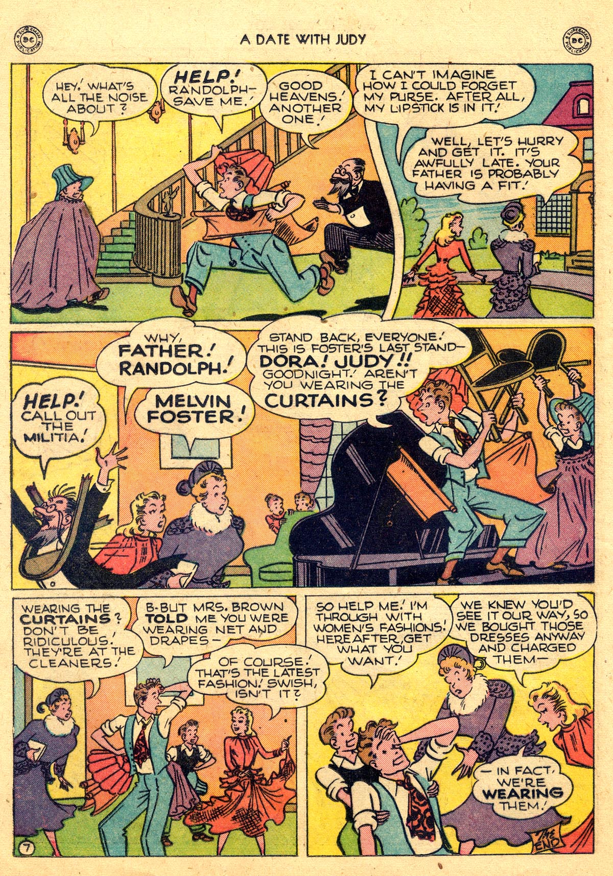 Read online A Date with Judy comic -  Issue #4 - 34