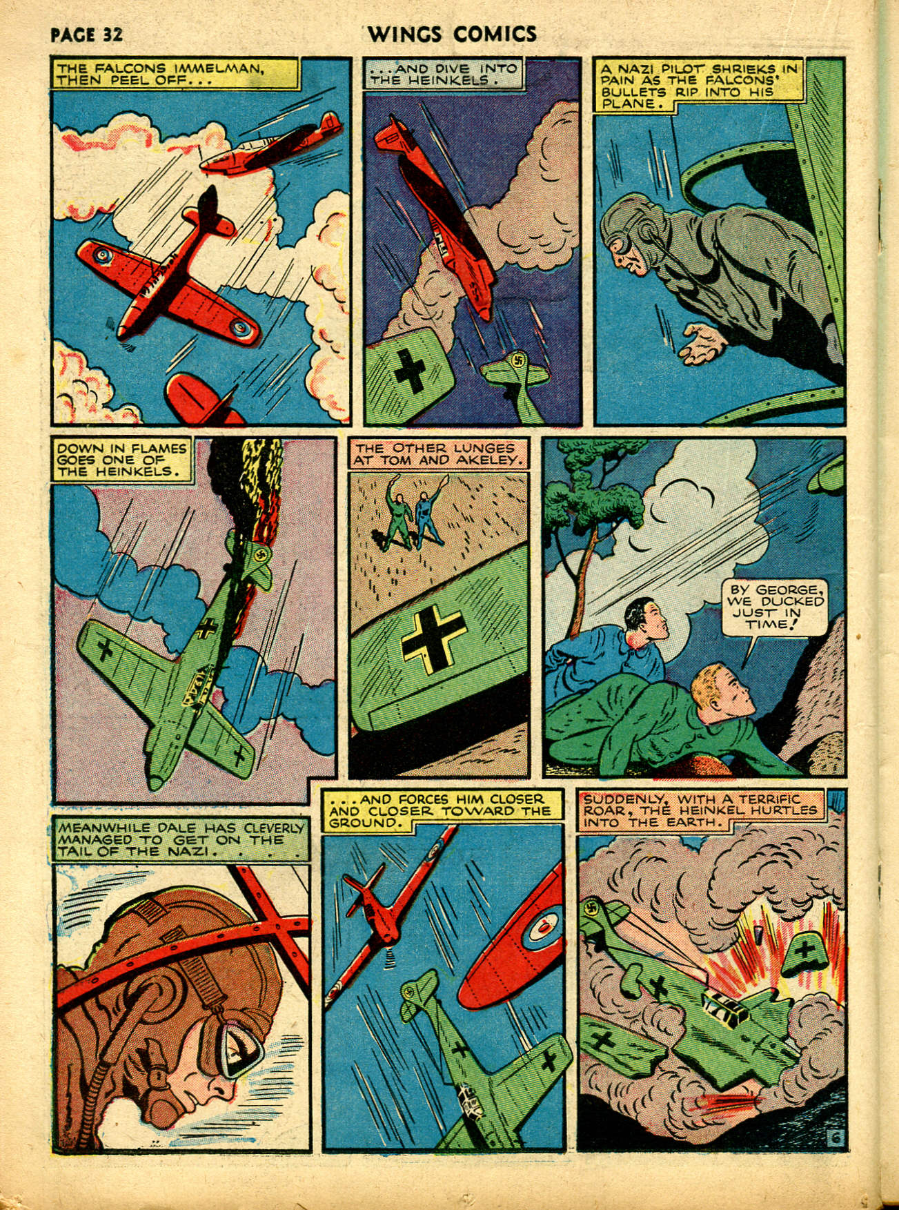 Read online Wings Comics comic -  Issue #12 - 34