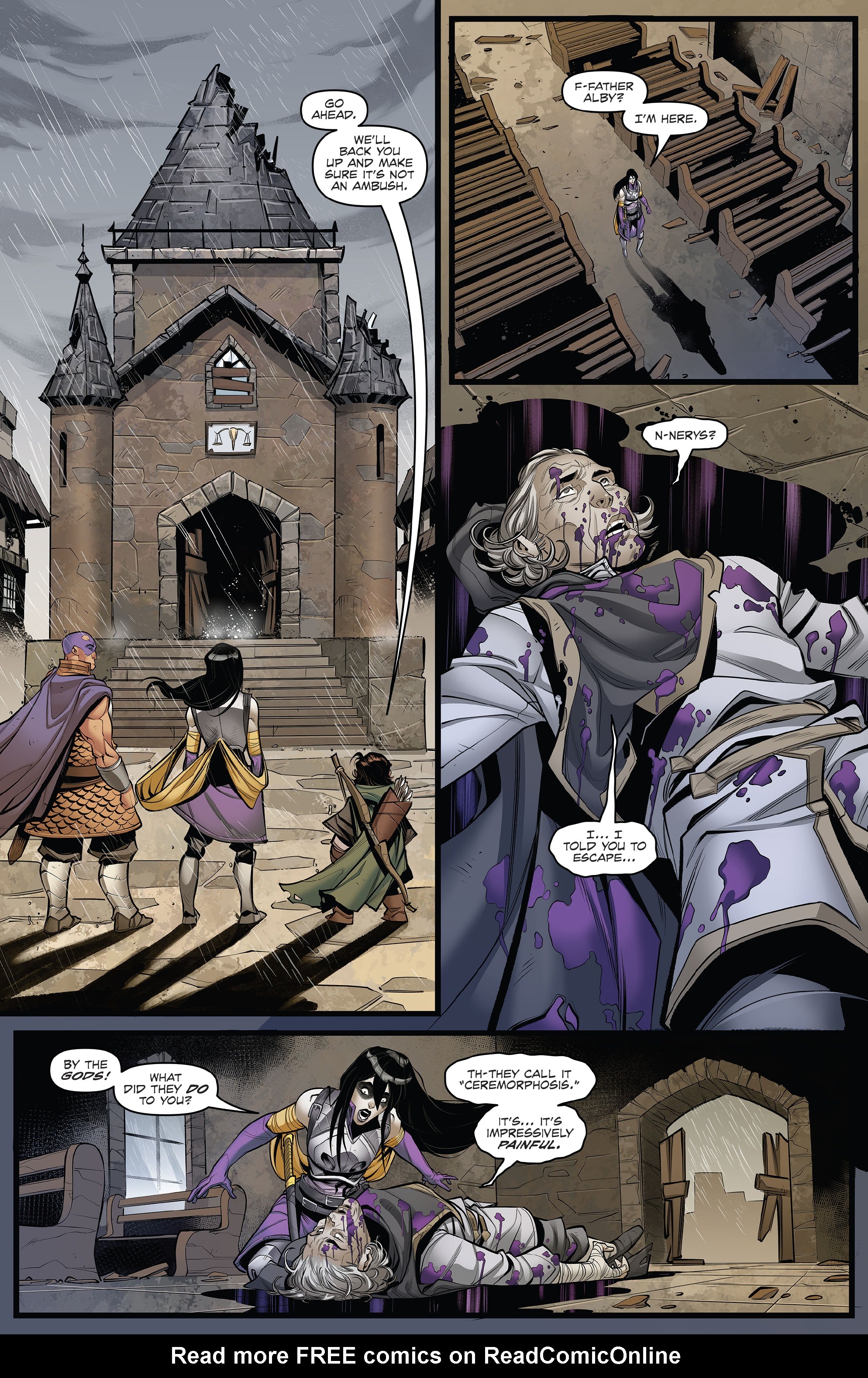 Read online Dungeons and Dragons Mindbreaker comic -  Issue #3 - 15