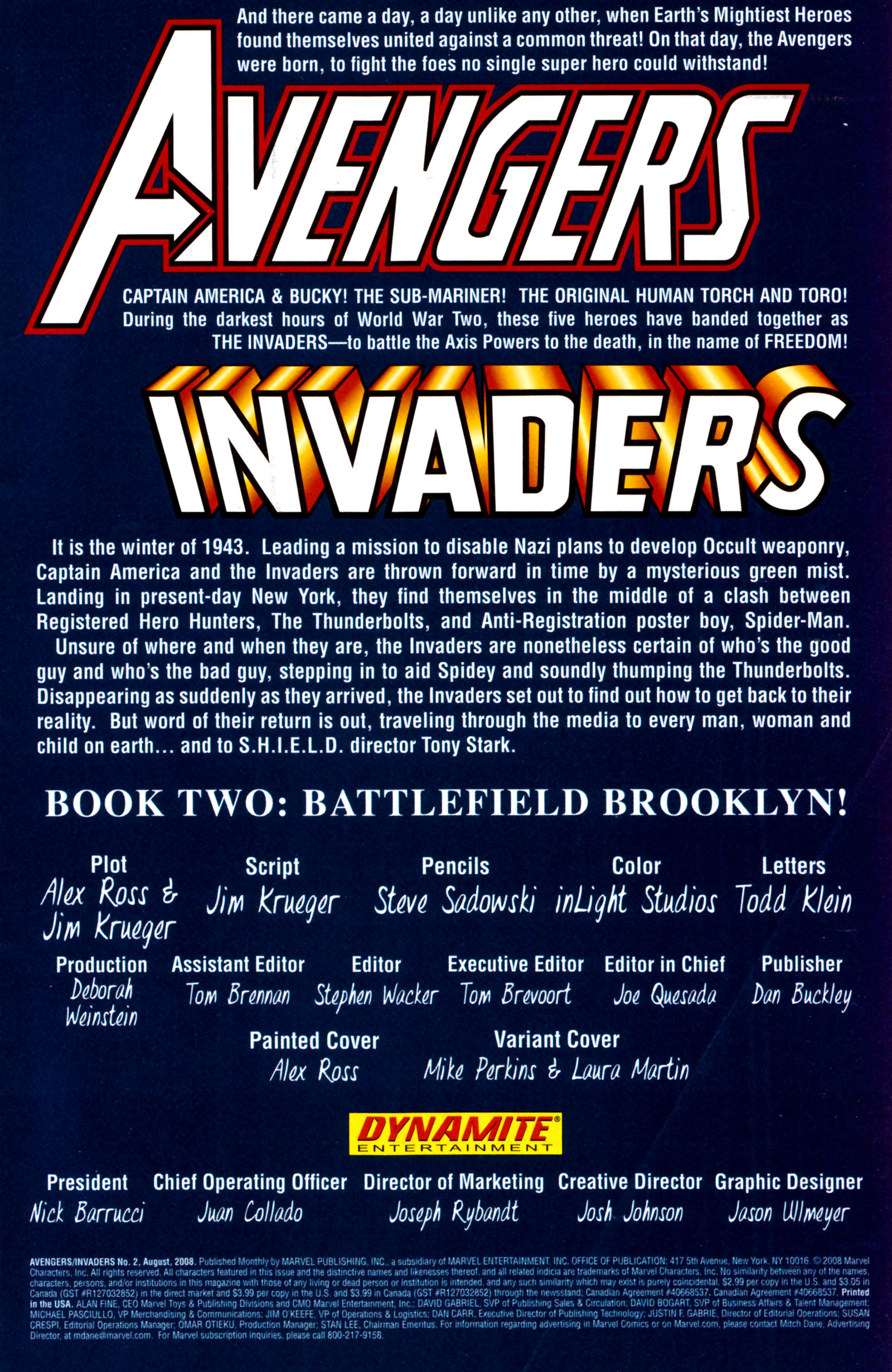 Avengers/Invaders Issue #2 #2 - English 2