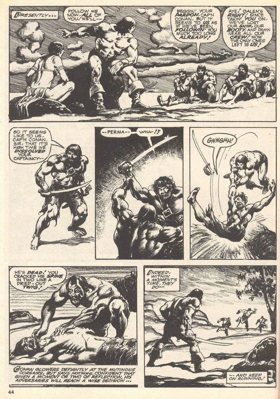 Read online The Savage Sword Of Conan comic -  Issue #75 - 44