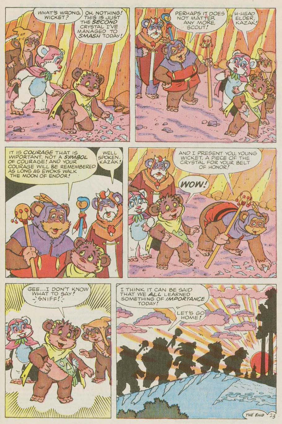 Read online Ewoks (1987) comic -  Issue #13 - 24