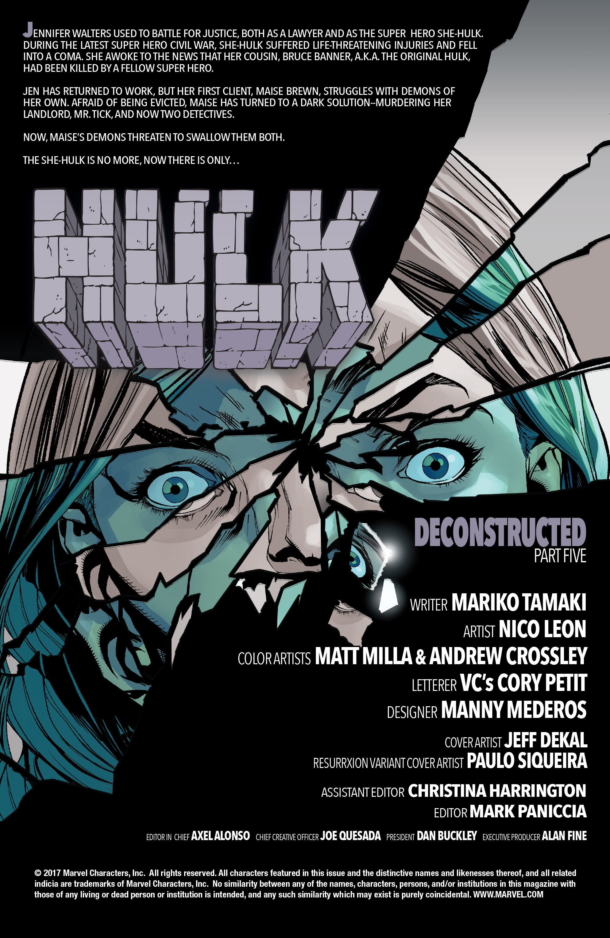 Read online Hulk (2016) comic -  Issue #5 - 2
