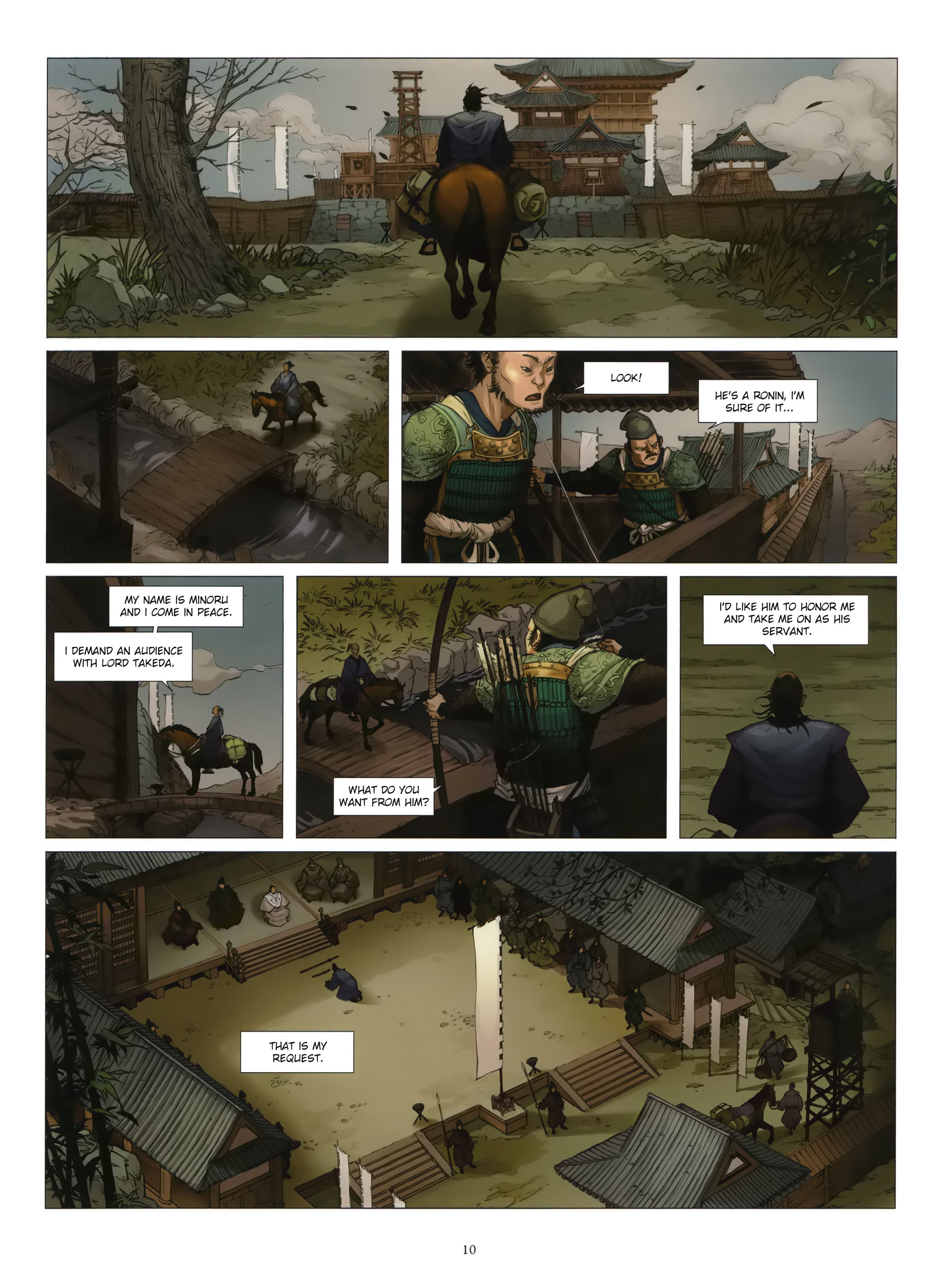 Read online Shadow of the Shinobi comic -  Issue #1 - 11