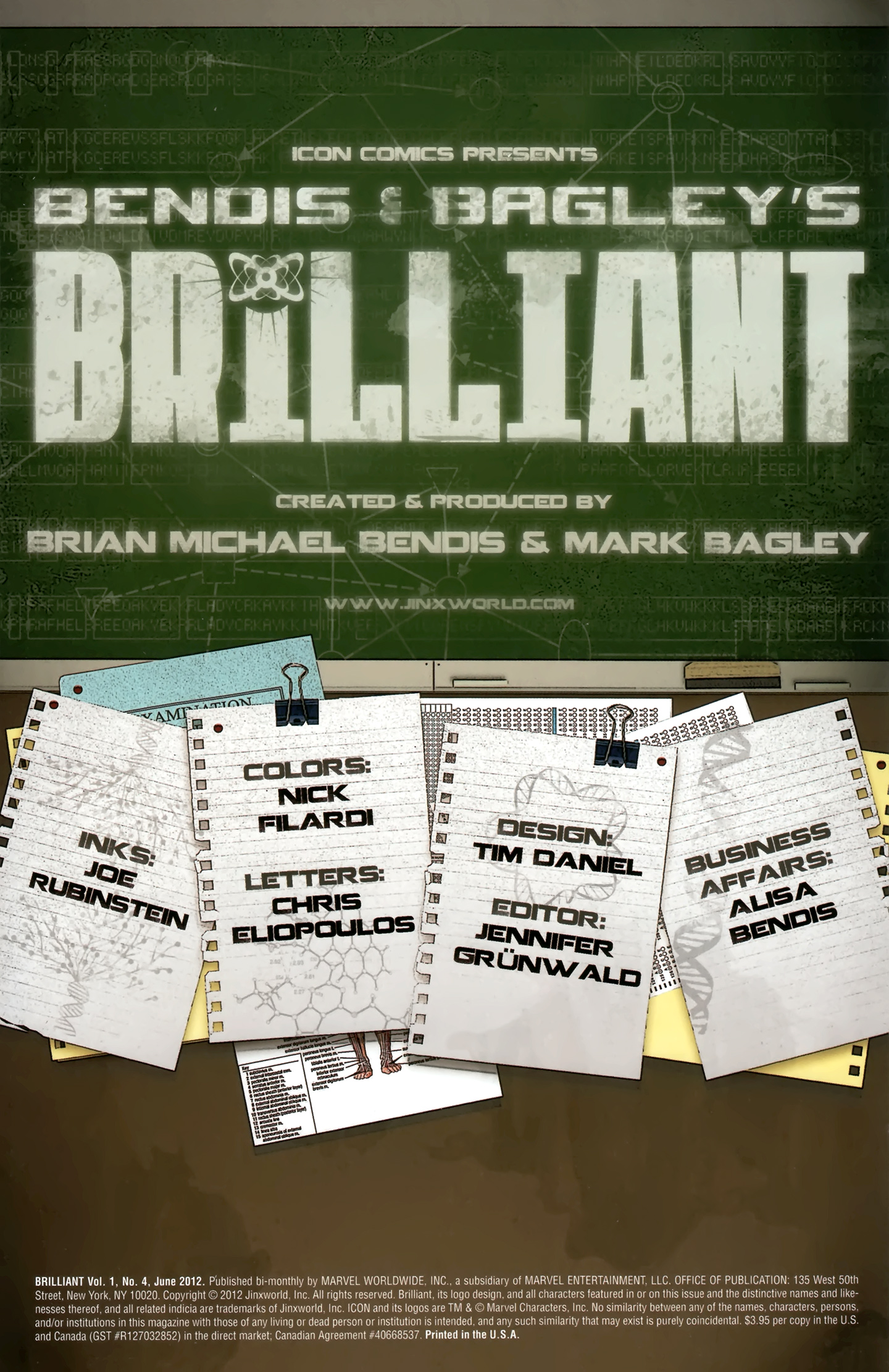 Read online Brilliant comic -  Issue #4 - 2