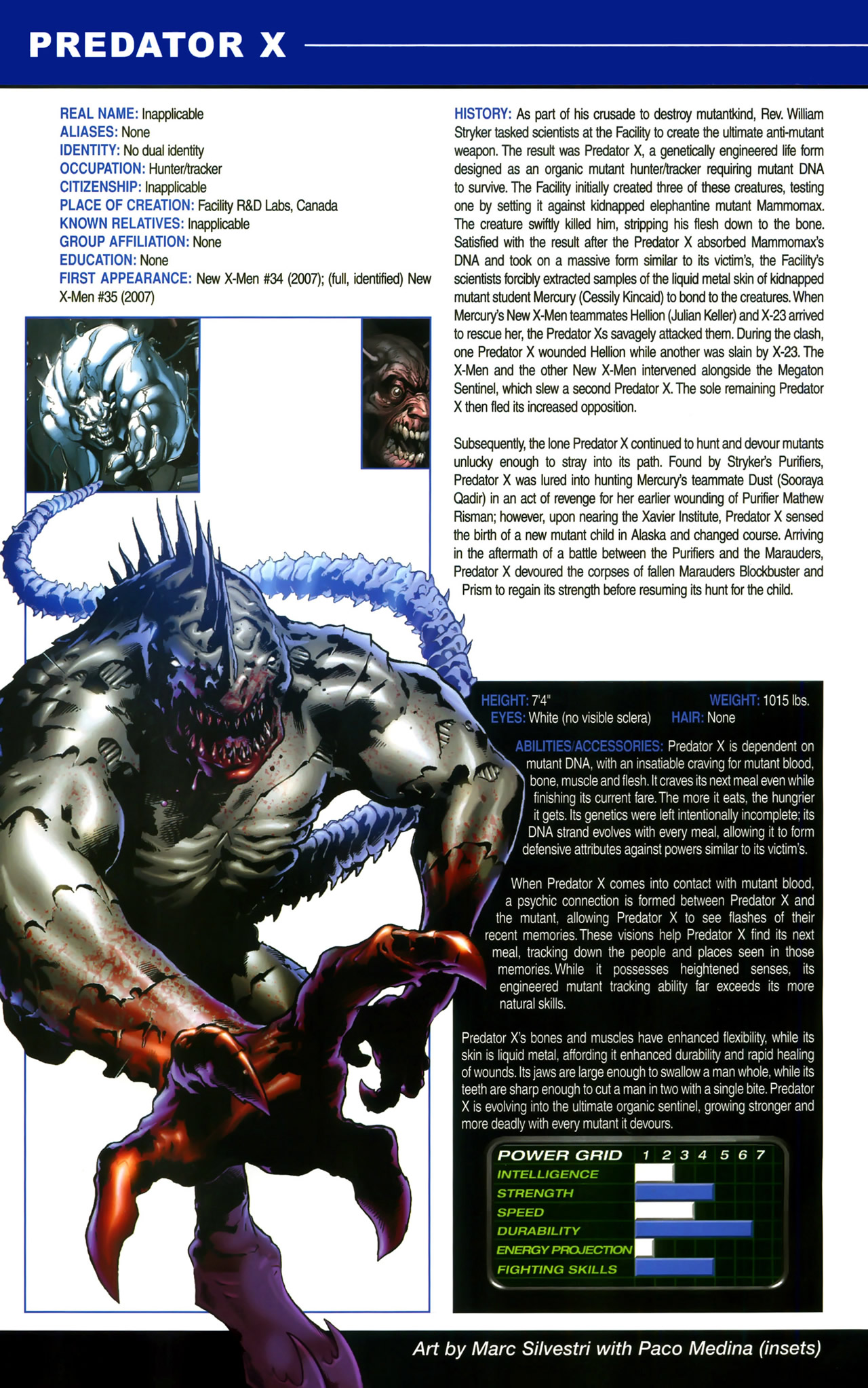 Read online X-Men: Messiah Complex - Mutant Files comic -  Issue # Full - 30
