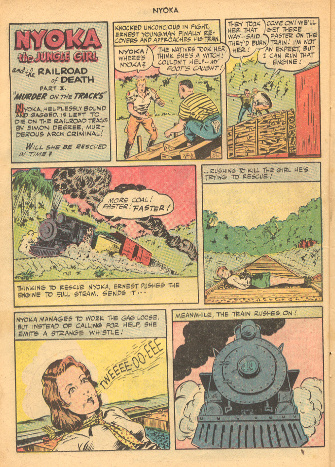 Read online Nyoka the Jungle Girl (1945) comic -  Issue #11 - 14
