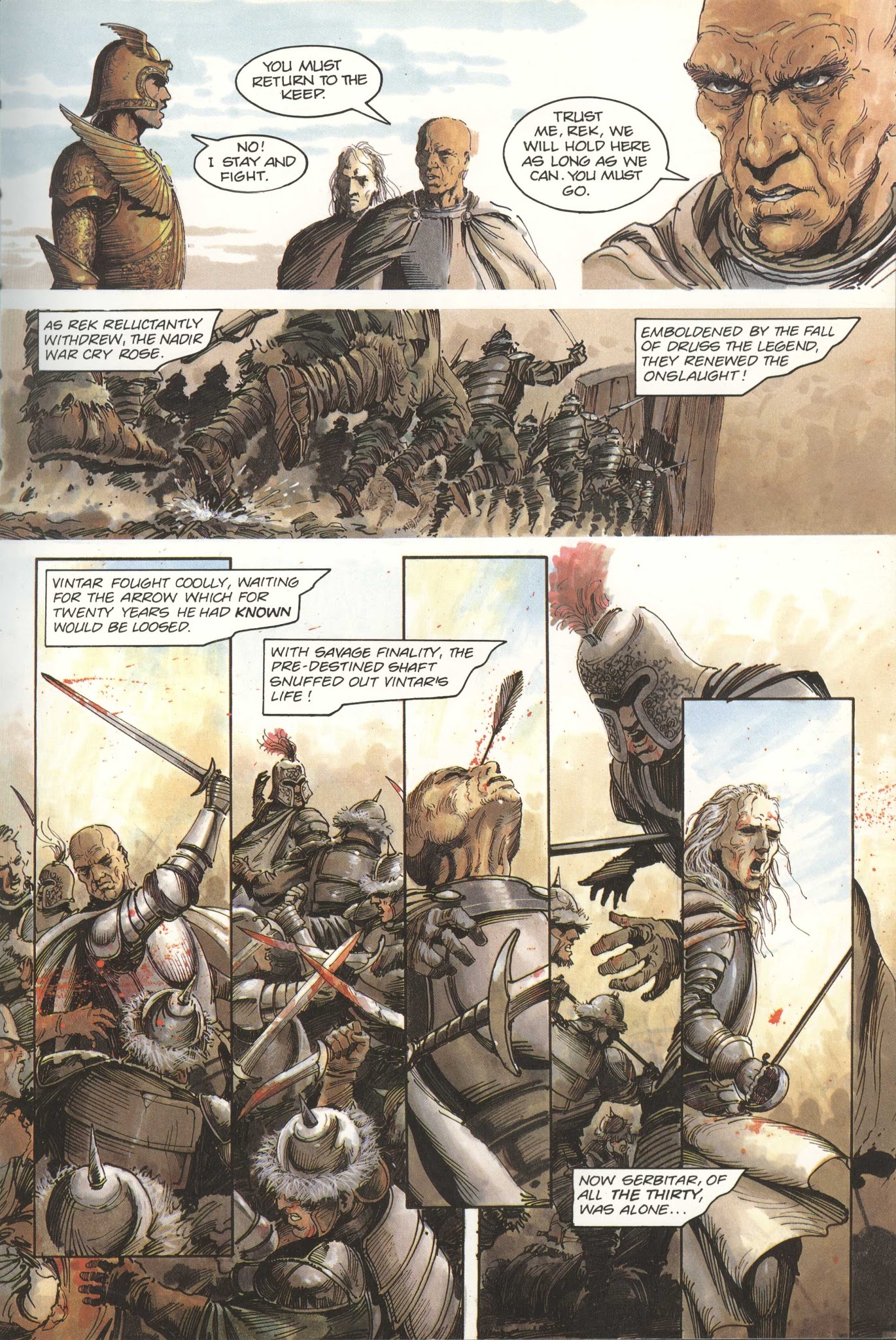 Read online David Gemmell's Legend: A Graphic Novel comic -  Issue # TPB - 86