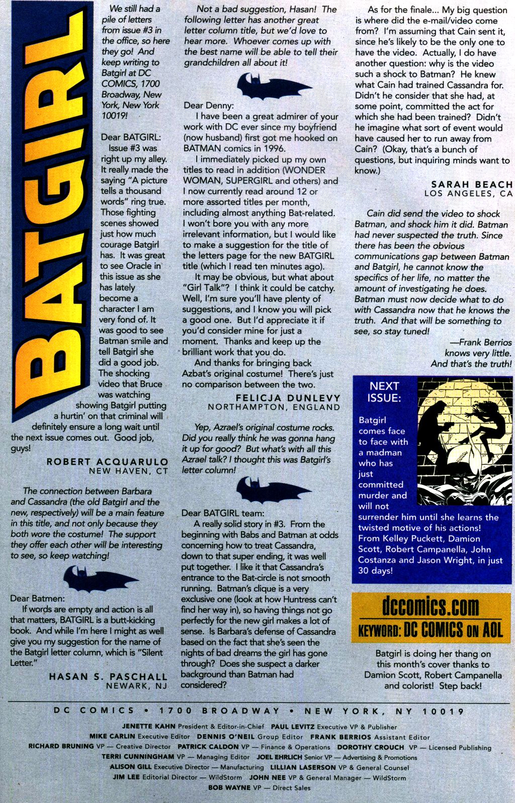 Read online Batgirl (2000) comic -  Issue #9 - 25