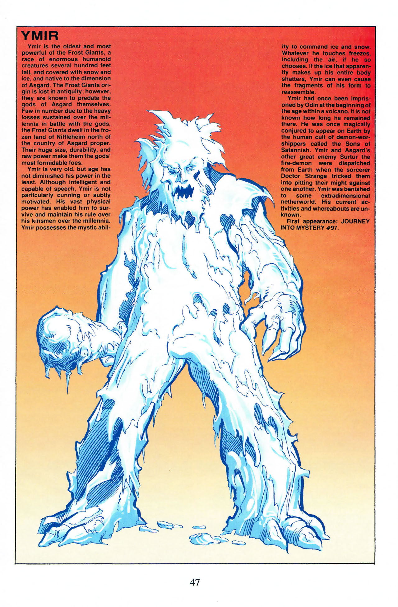 Read online Thor: Tales of Asgard by Stan Lee & Jack Kirby comic -  Issue #1 - 48
