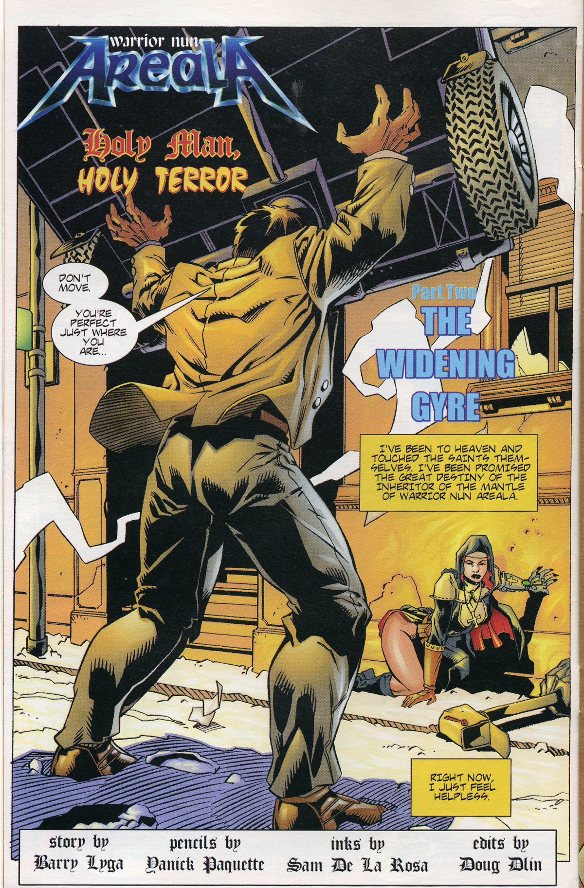 Read online Warrior Nun Areala comic -  Issue #5 - 6