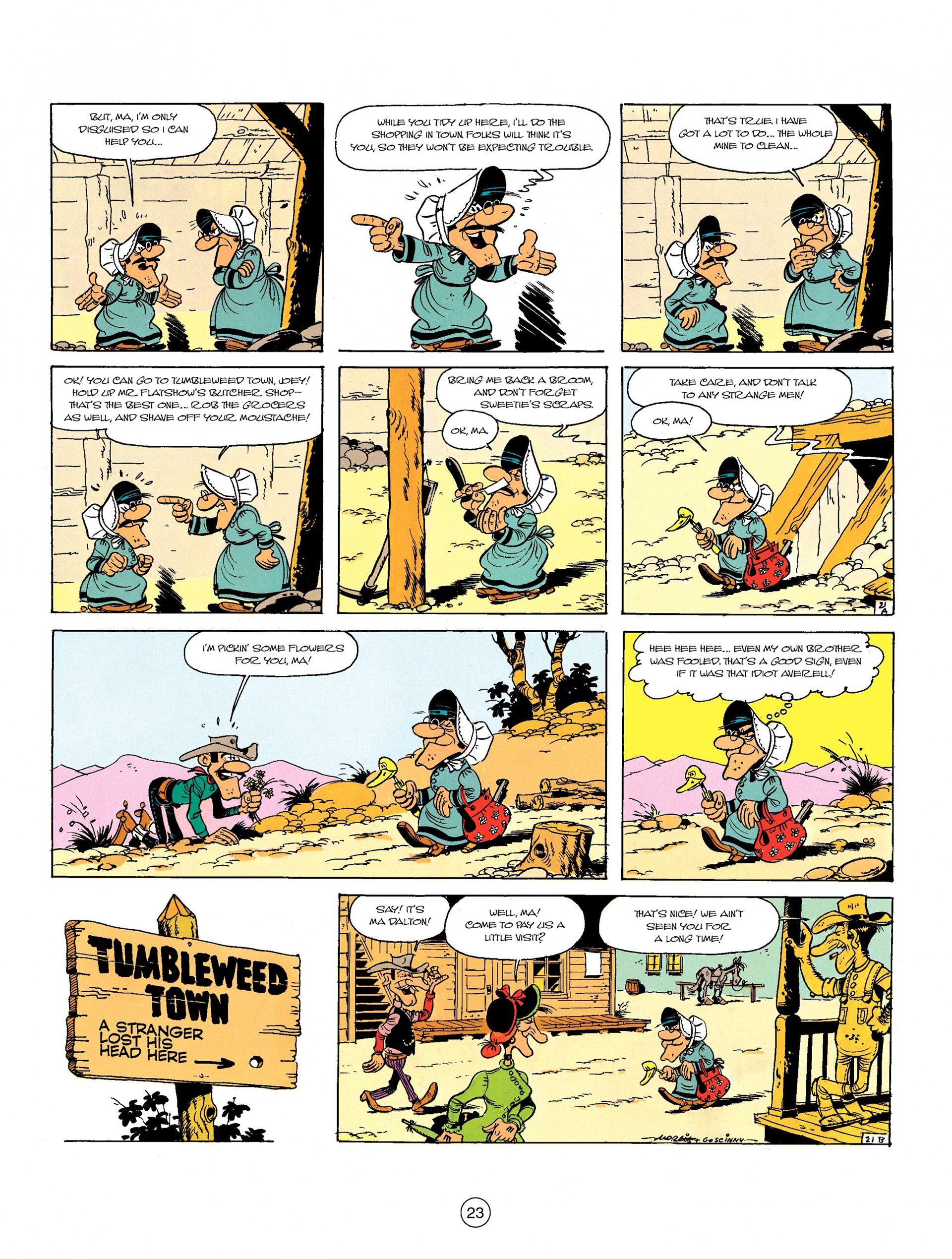 Read online A Lucky Luke Adventure comic -  Issue #6 - 23