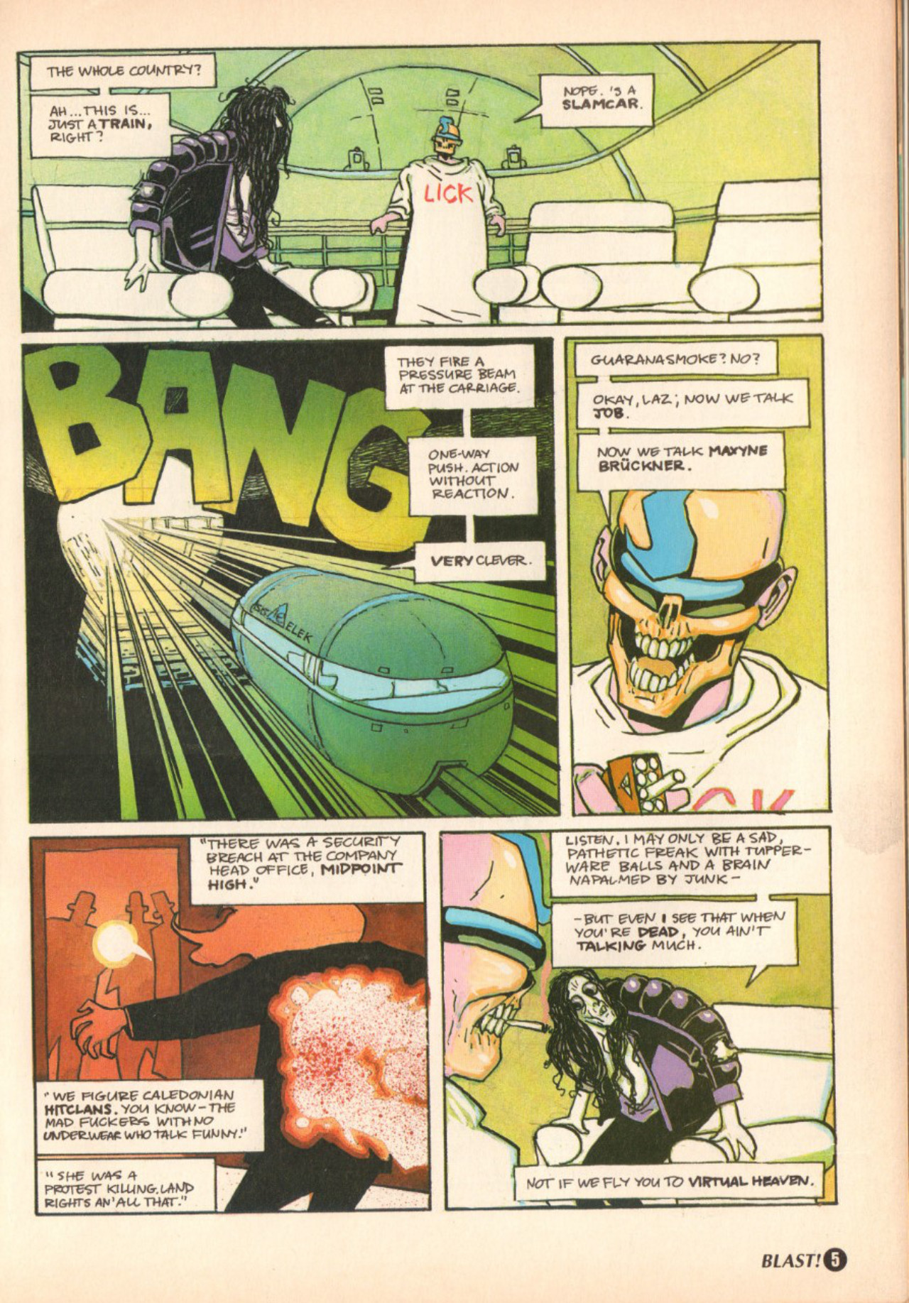 Read online Blast (1991) comic -  Issue #2 - 7